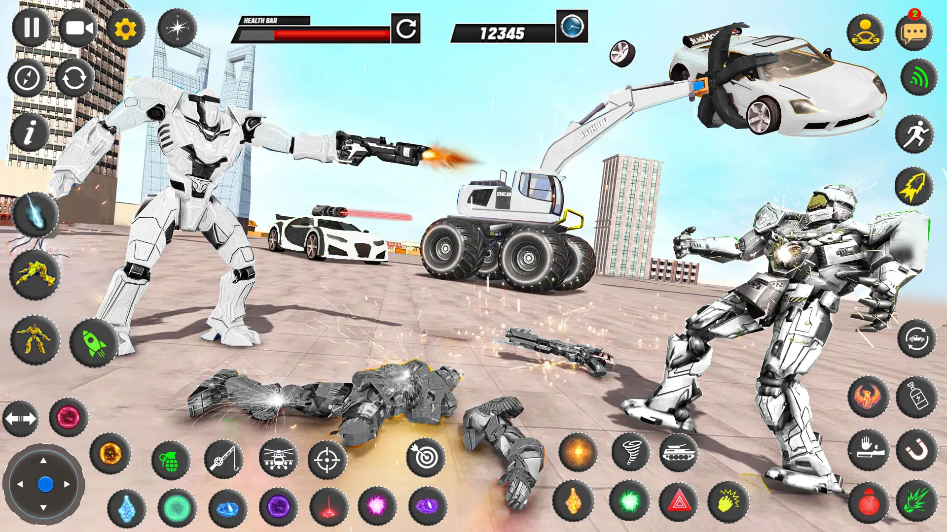 Robots War– Car Transform Game | Indus Appstore | Screenshot