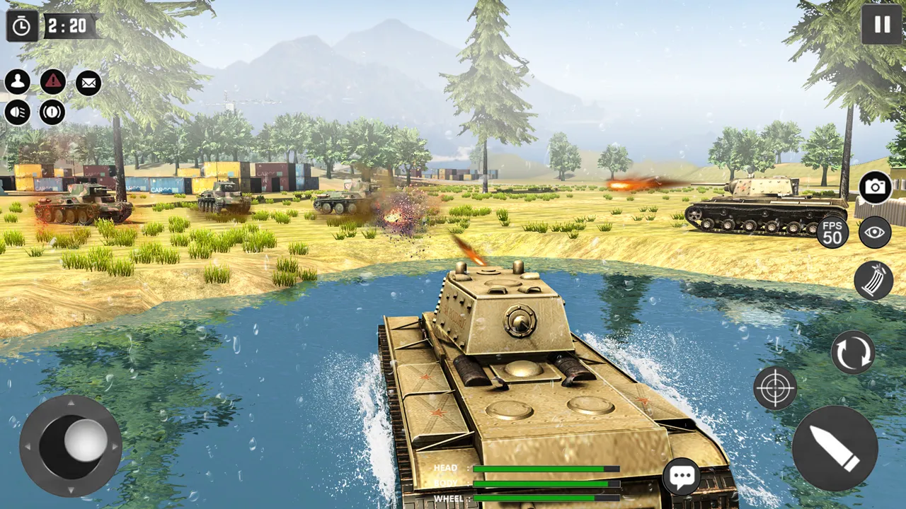 World Tanks War: Offline Games | Indus Appstore | Screenshot