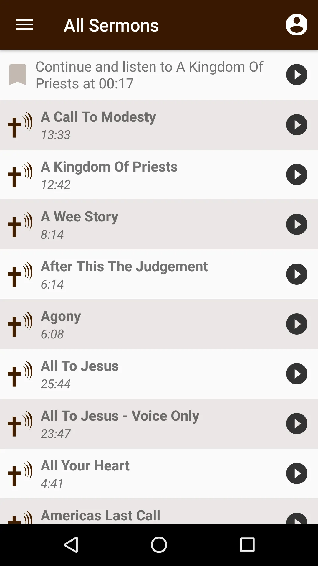 Fierce and Loving Sermons | Indus Appstore | Screenshot