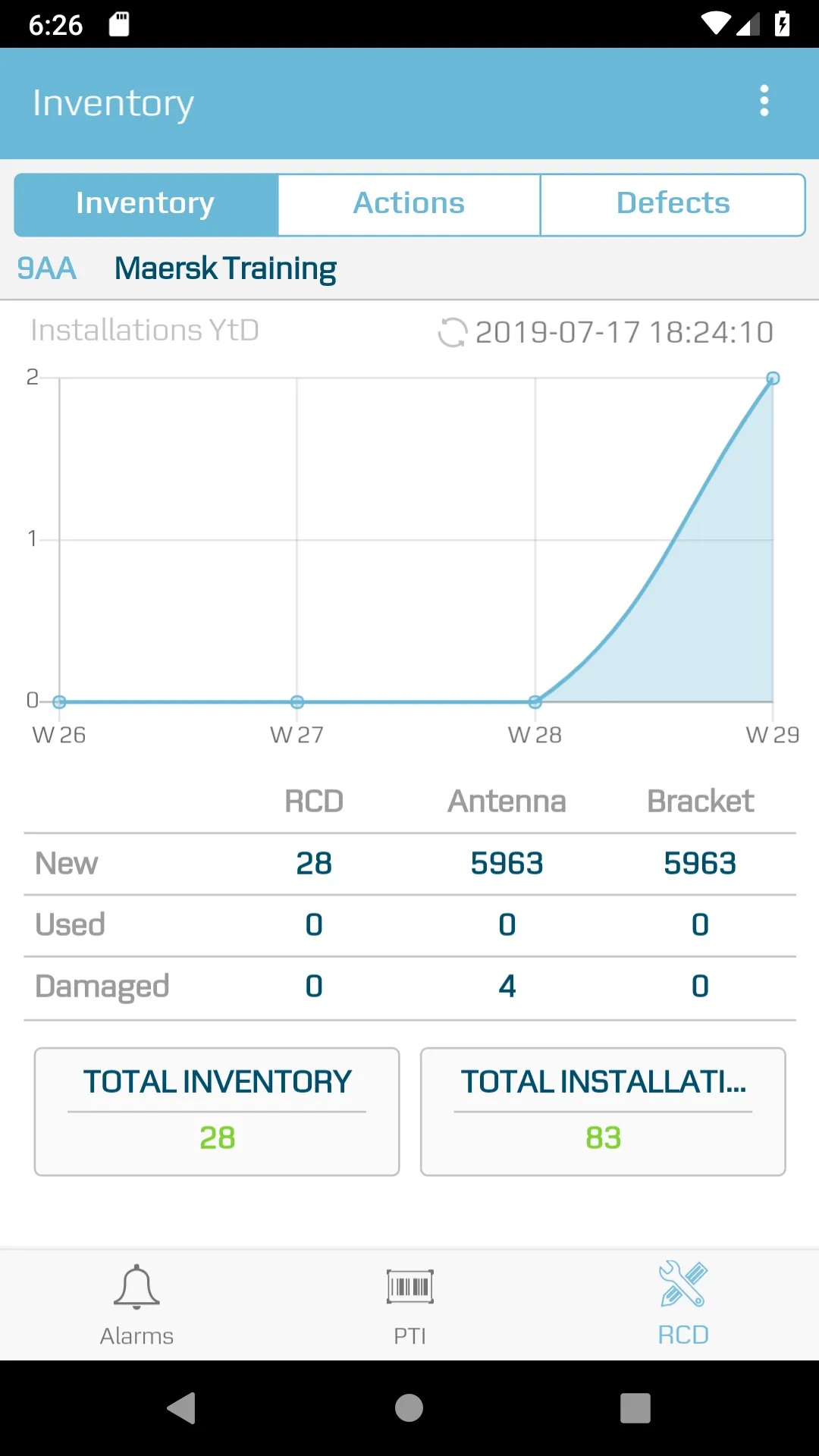 M&R Reefer Containers | Indus Appstore | Screenshot