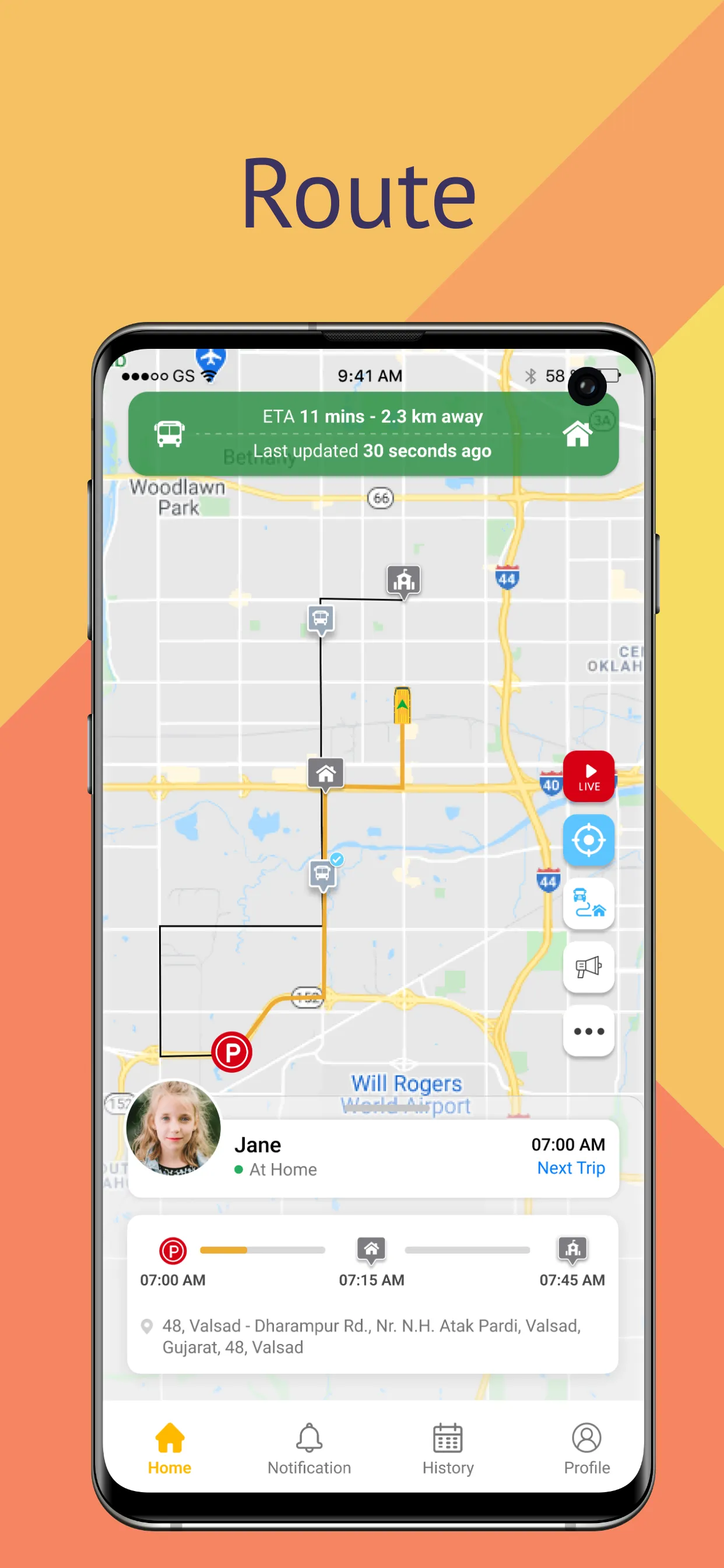 Btrack Parent | Indus Appstore | Screenshot