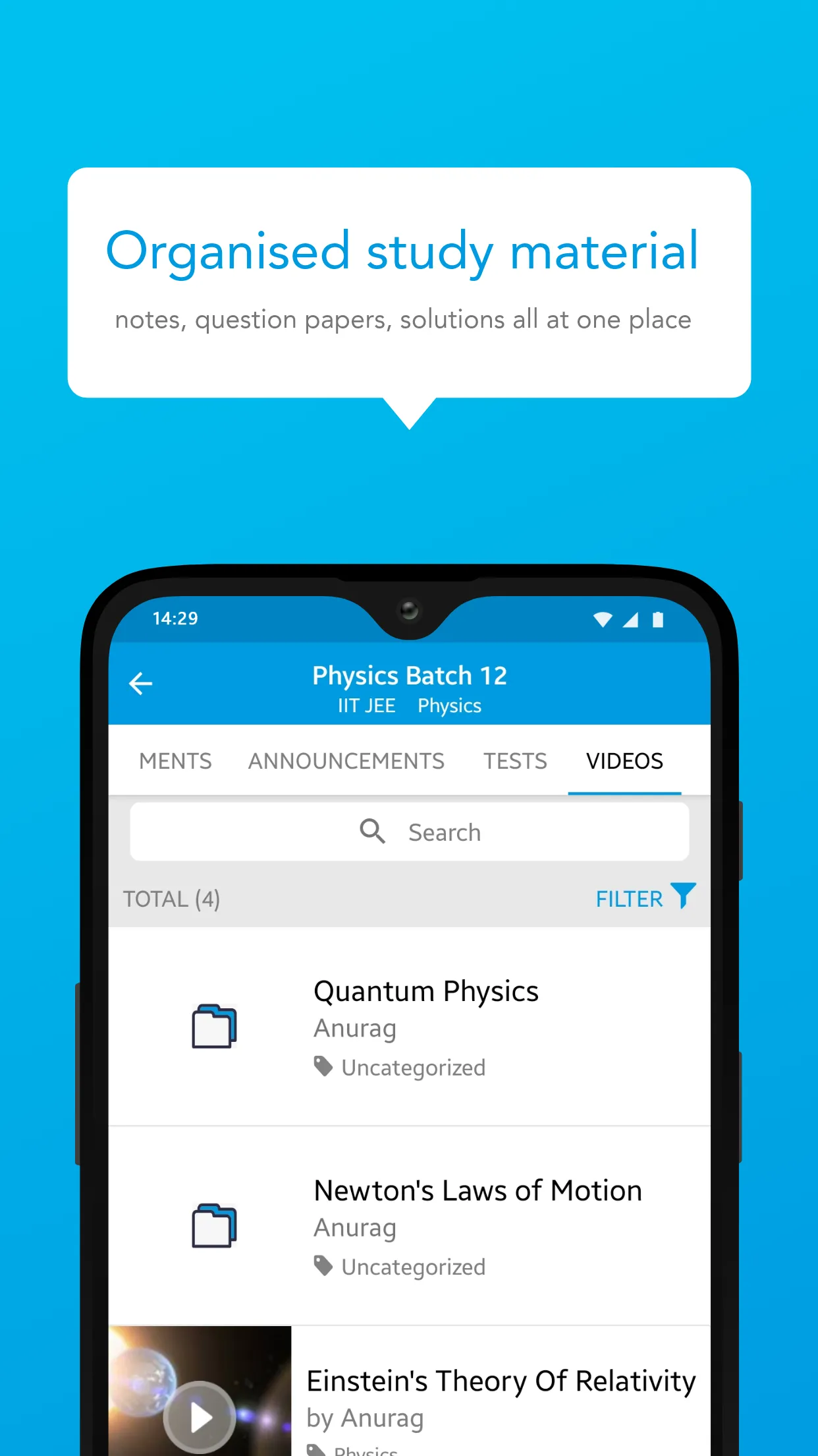 A.K Science Tutorial | Indus Appstore | Screenshot