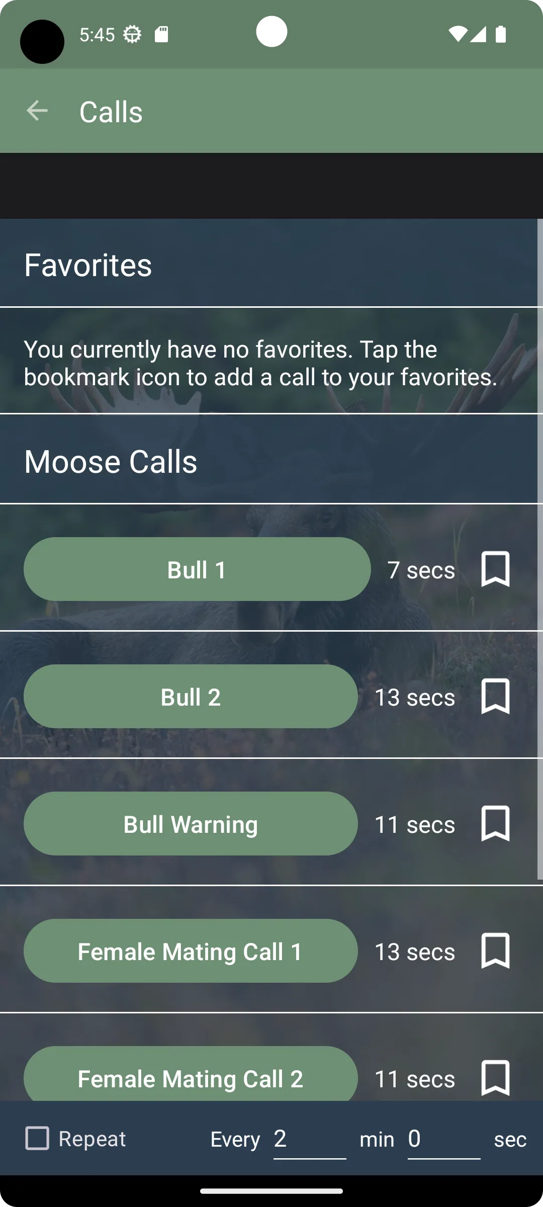 Moose Calls | Indus Appstore | Screenshot