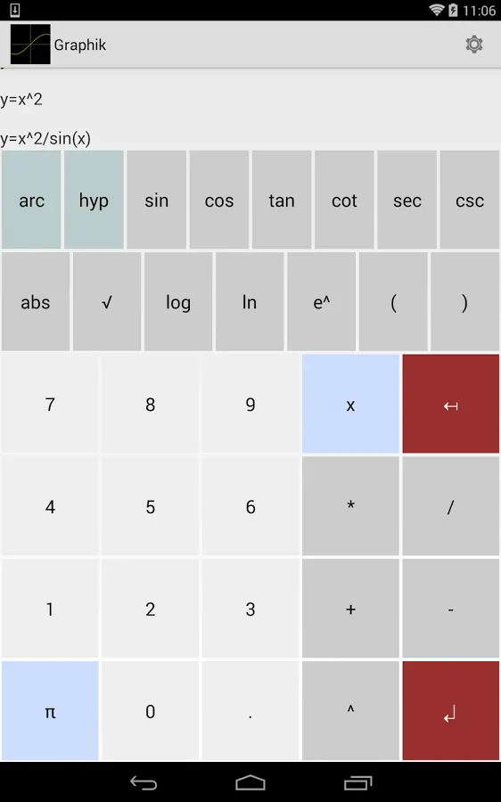 Function Graphs Plotter | Indus Appstore | Screenshot