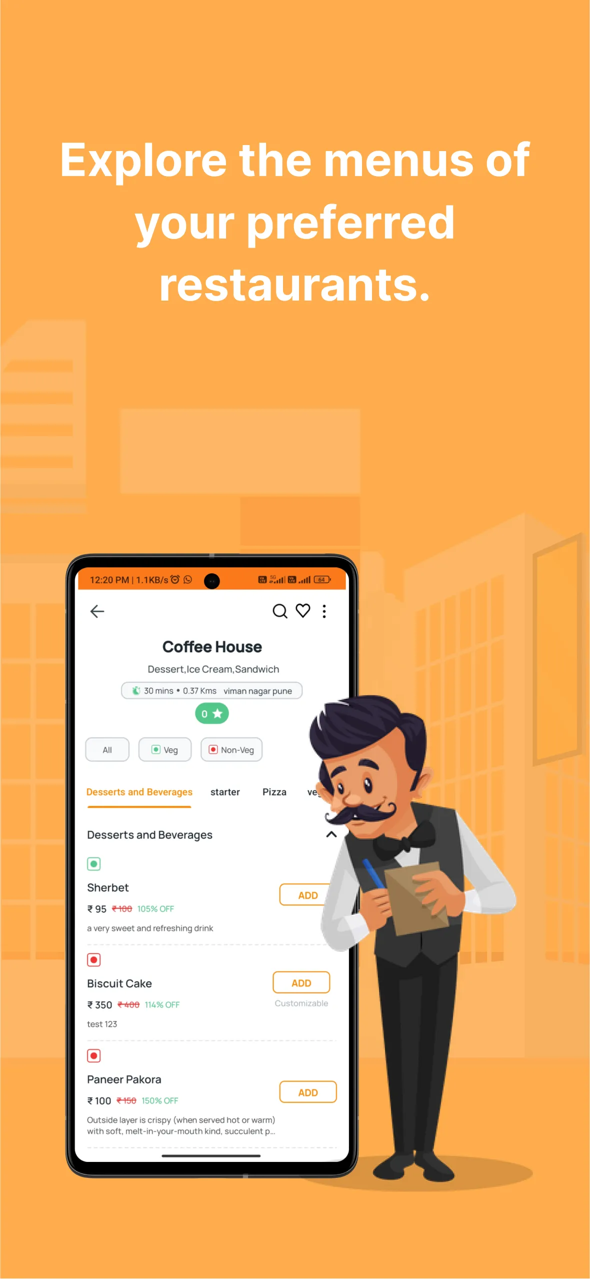 Waayu : Food Delivery Dining | Indus Appstore | Screenshot