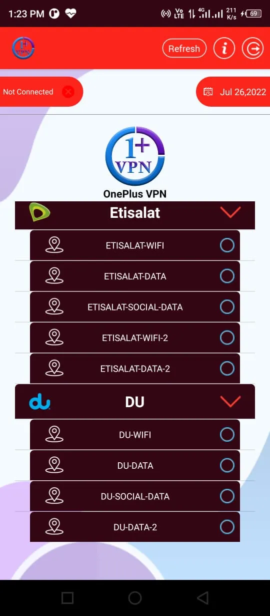 OnePlus VPN | Indus Appstore | Screenshot