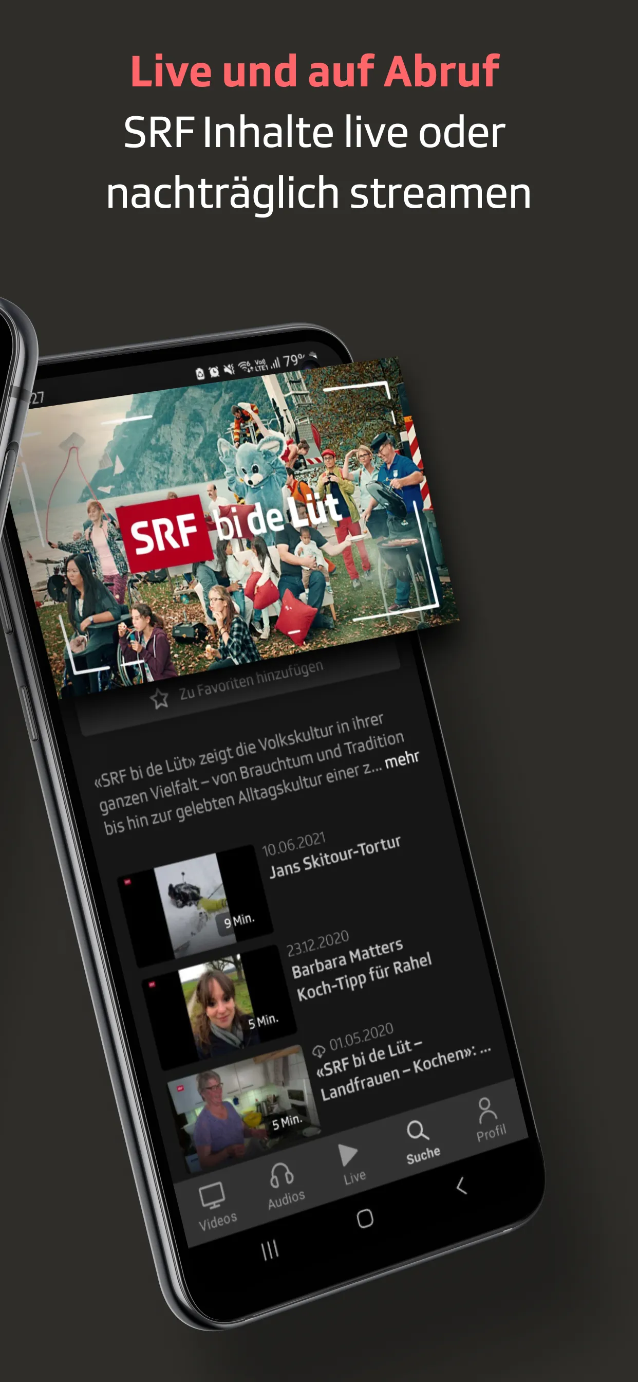 Play SRF: Streaming TV & Radio | Indus Appstore | Screenshot