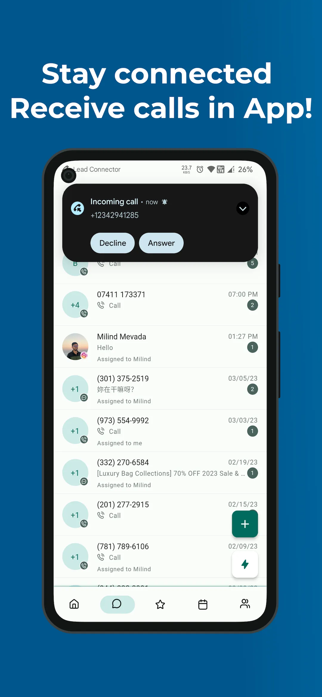 Lead Connector | Indus Appstore | Screenshot