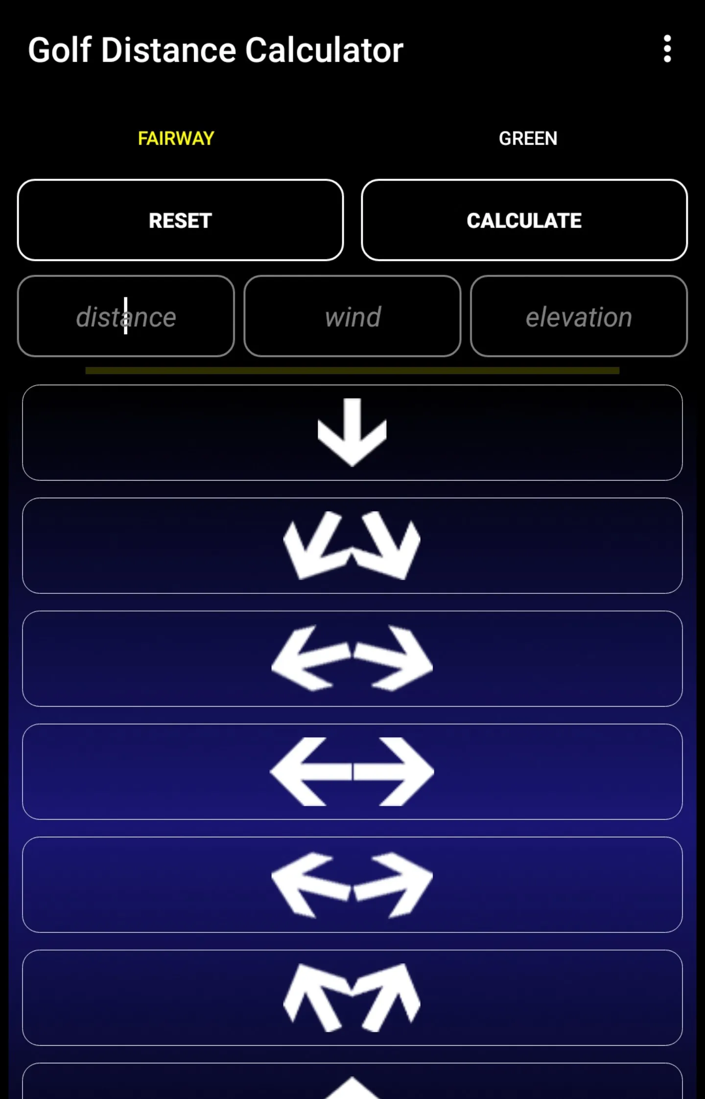 Golf Distance Calculator | Indus Appstore | Screenshot