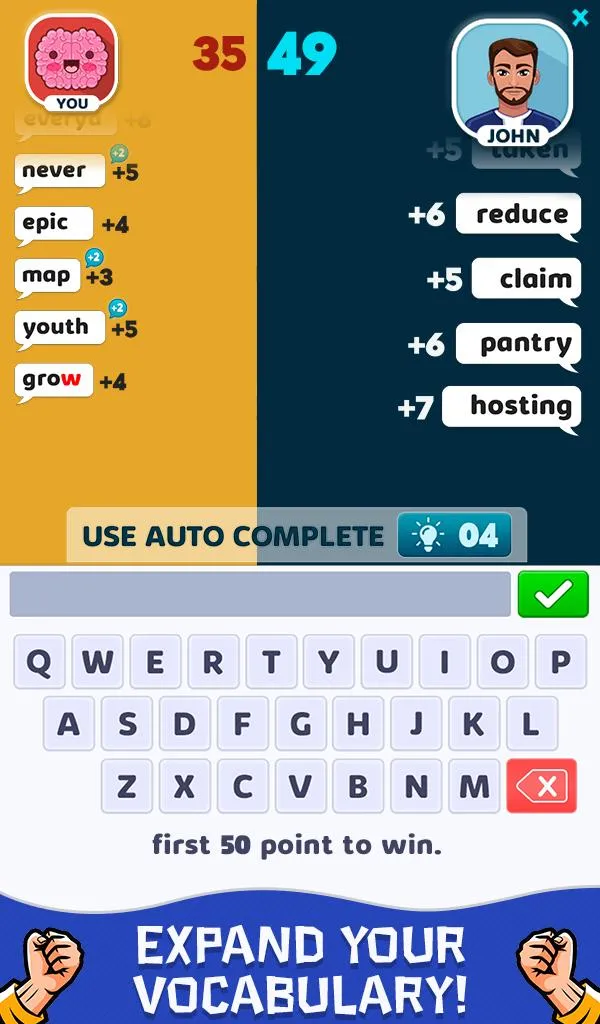 Word Battle - Word Wars Game | Indus Appstore | Screenshot