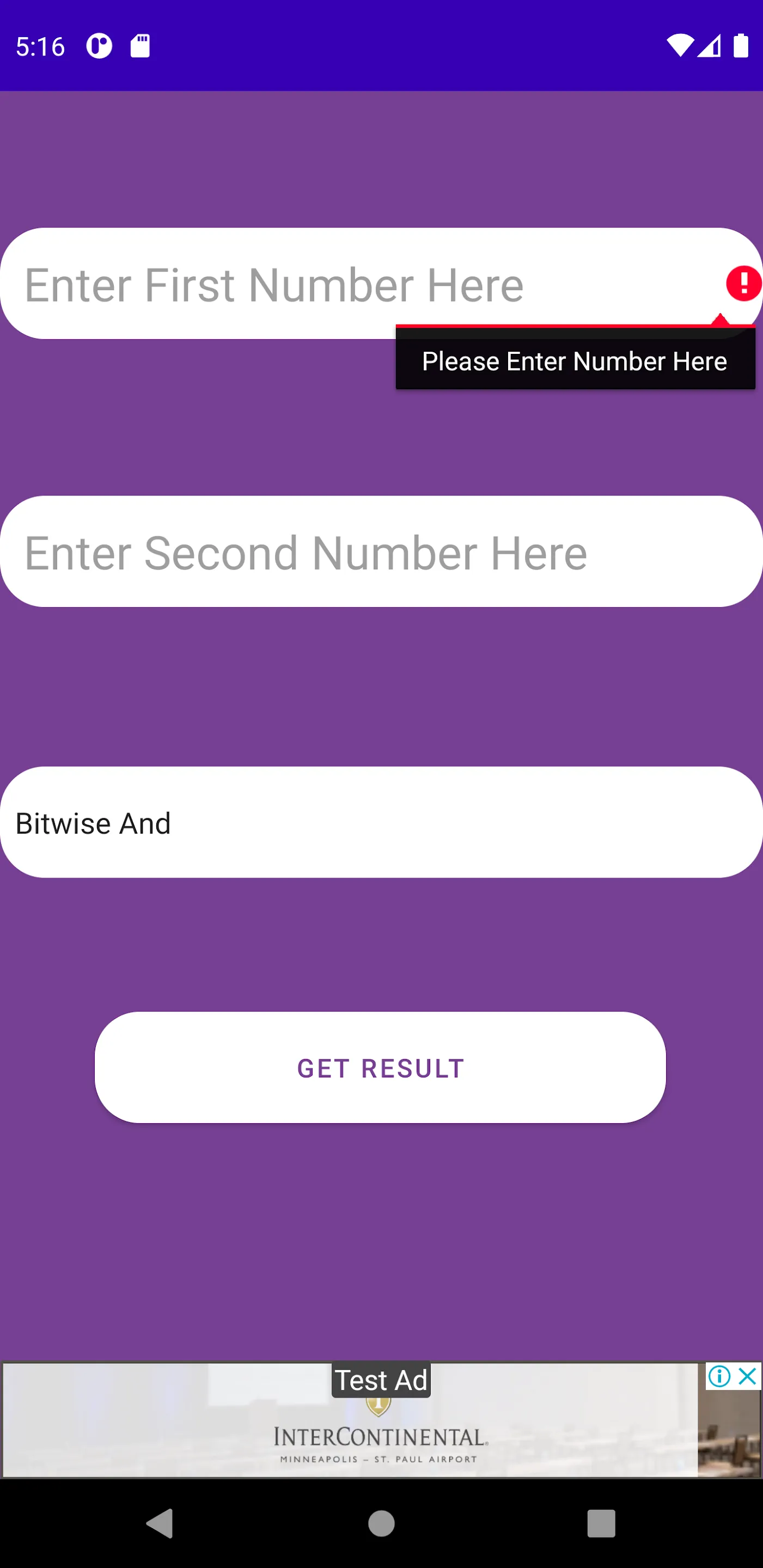 NJ Bitwise Calculator | Indus Appstore | Screenshot