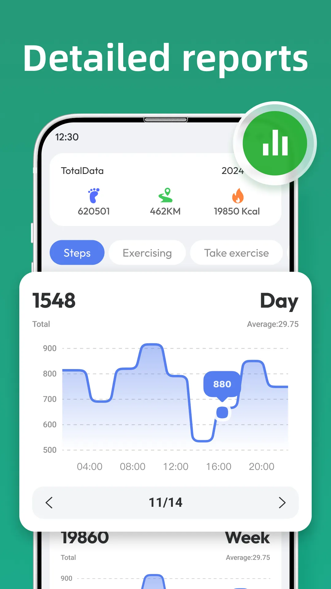 Step Tracker - Walk & Run | Indus Appstore | Screenshot