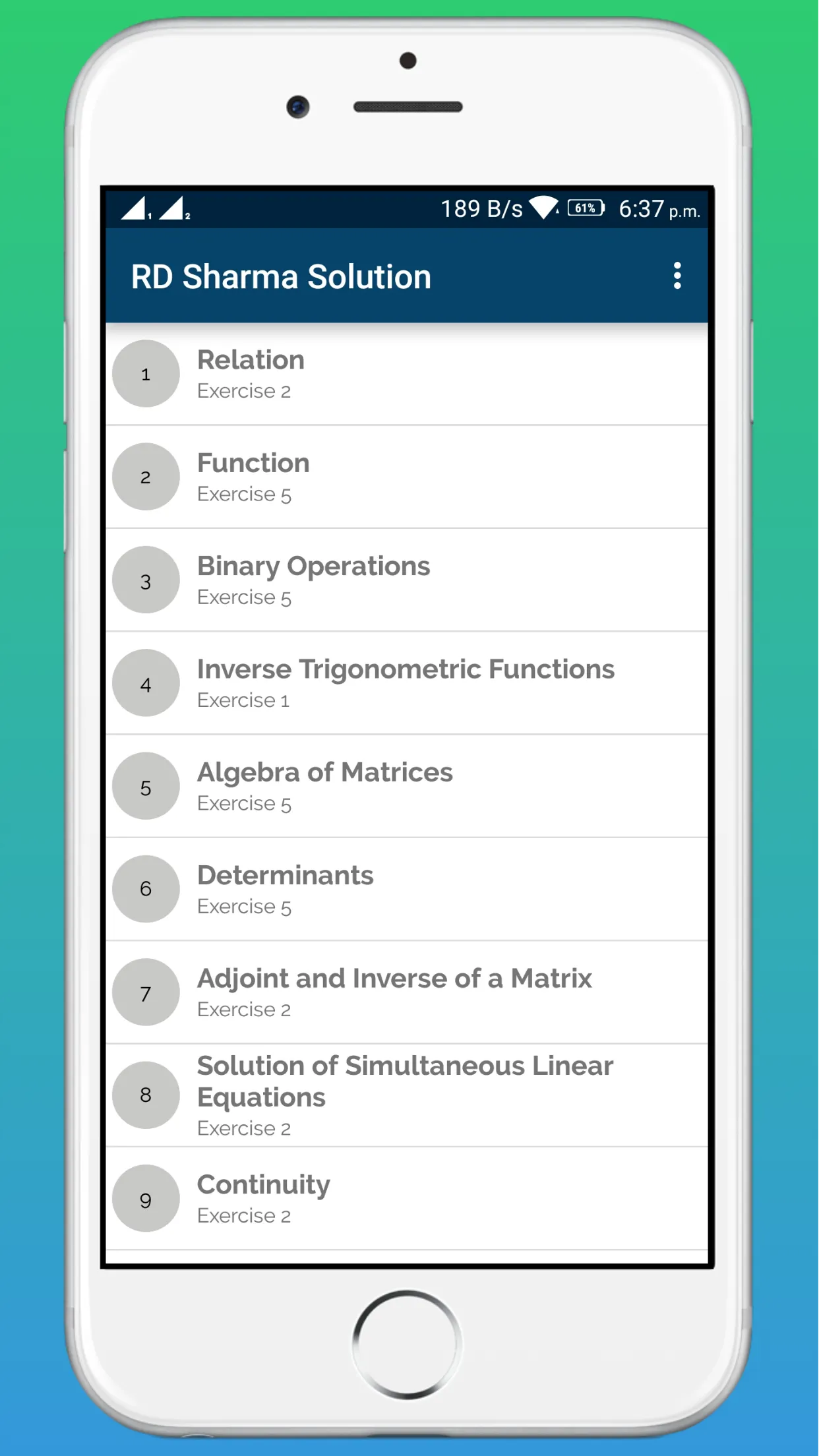 RD Sharma Class 12 Solutions | Indus Appstore | Screenshot