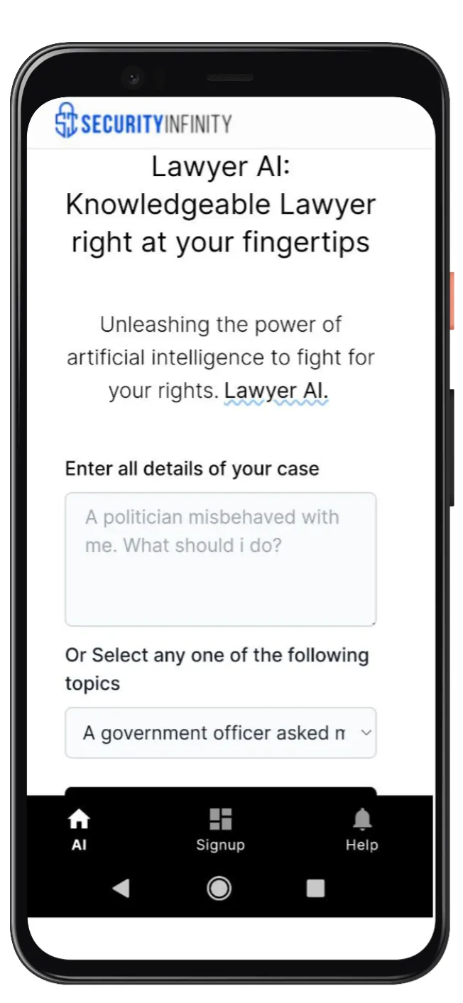 Lawyer AI Indian Law | Indus Appstore | Screenshot