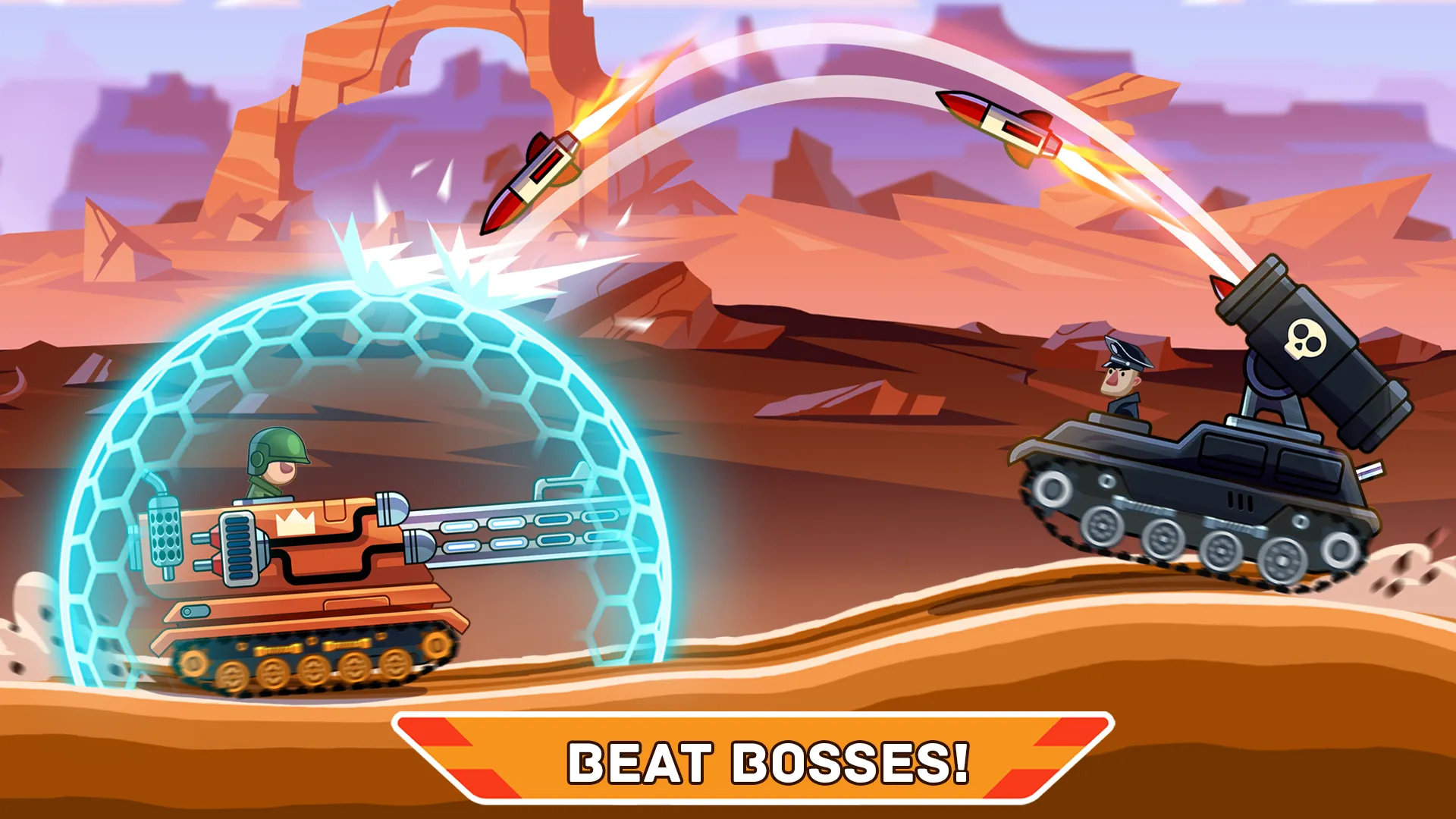 Hills of Steel | Indus Appstore | Screenshot