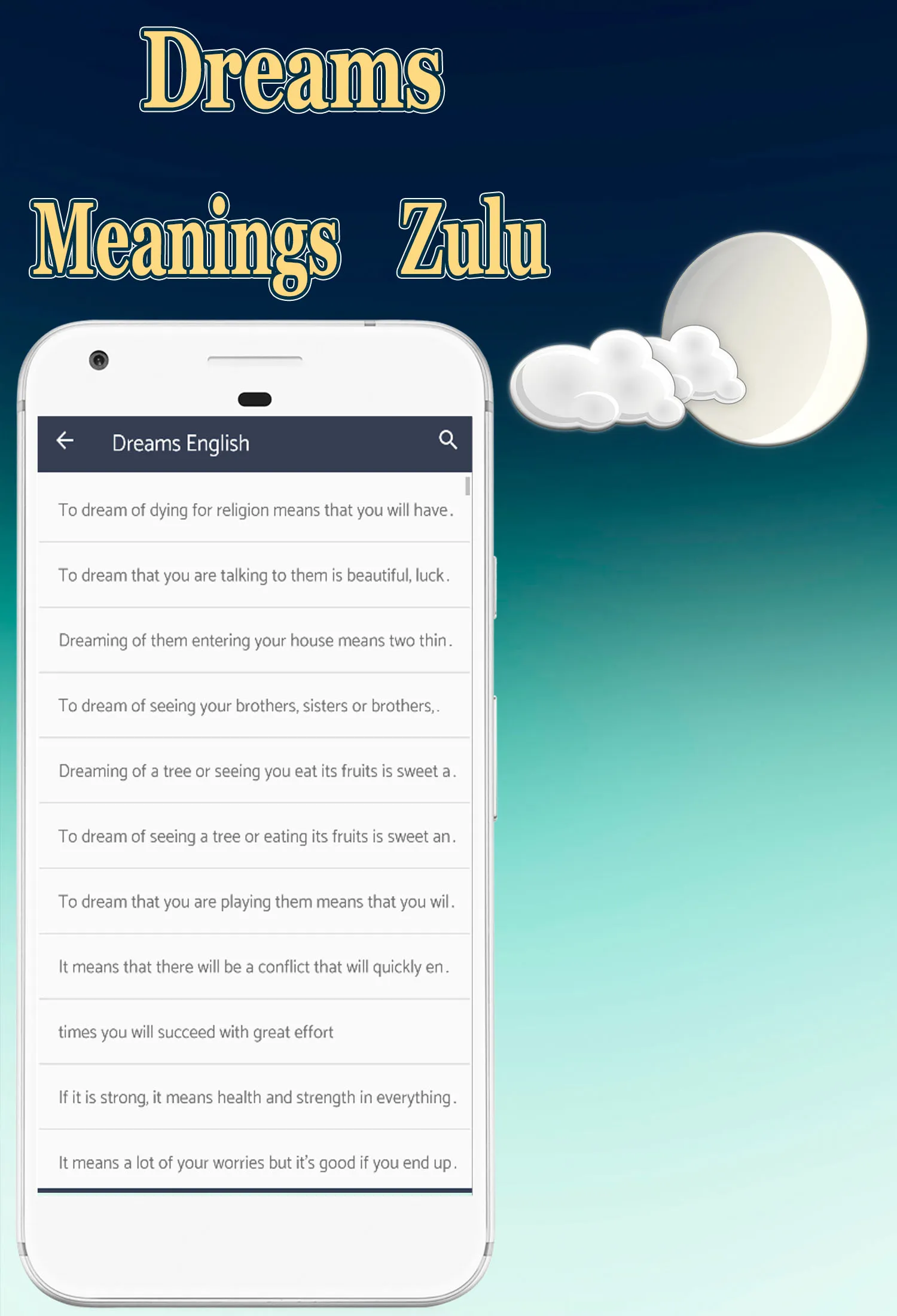 Meaning of Dreams Zulu | Indus Appstore | Screenshot