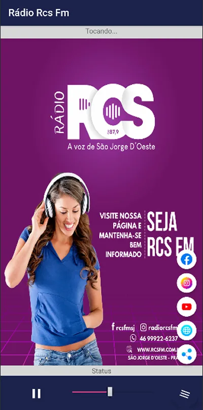 Rádio Rcs Fm | Indus Appstore | Screenshot