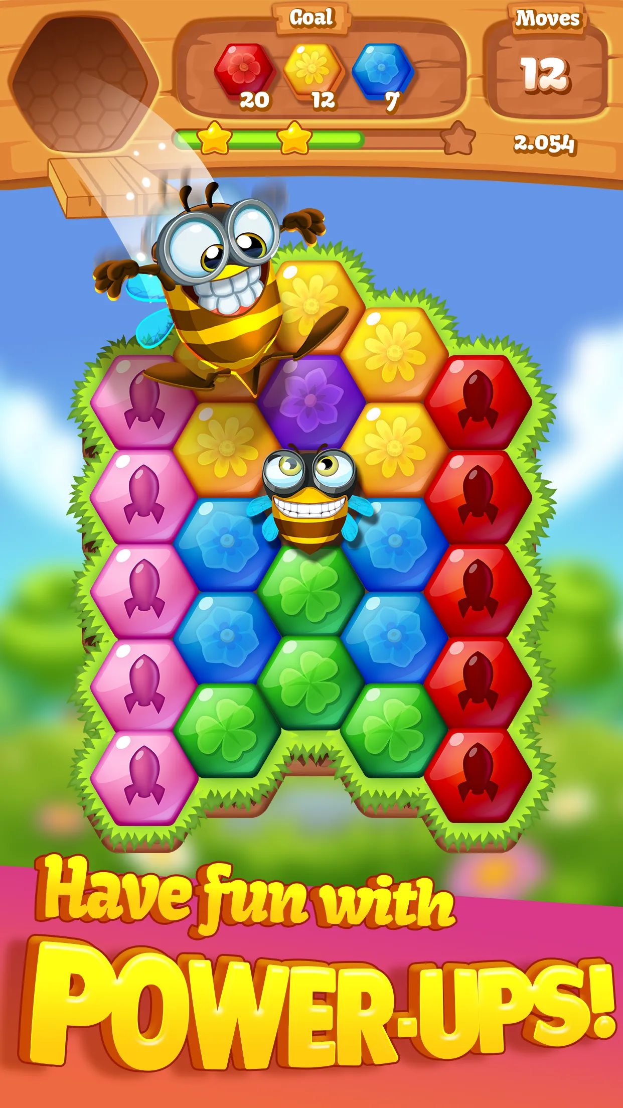 Bee Brilliant Blast | Indus Appstore | Screenshot