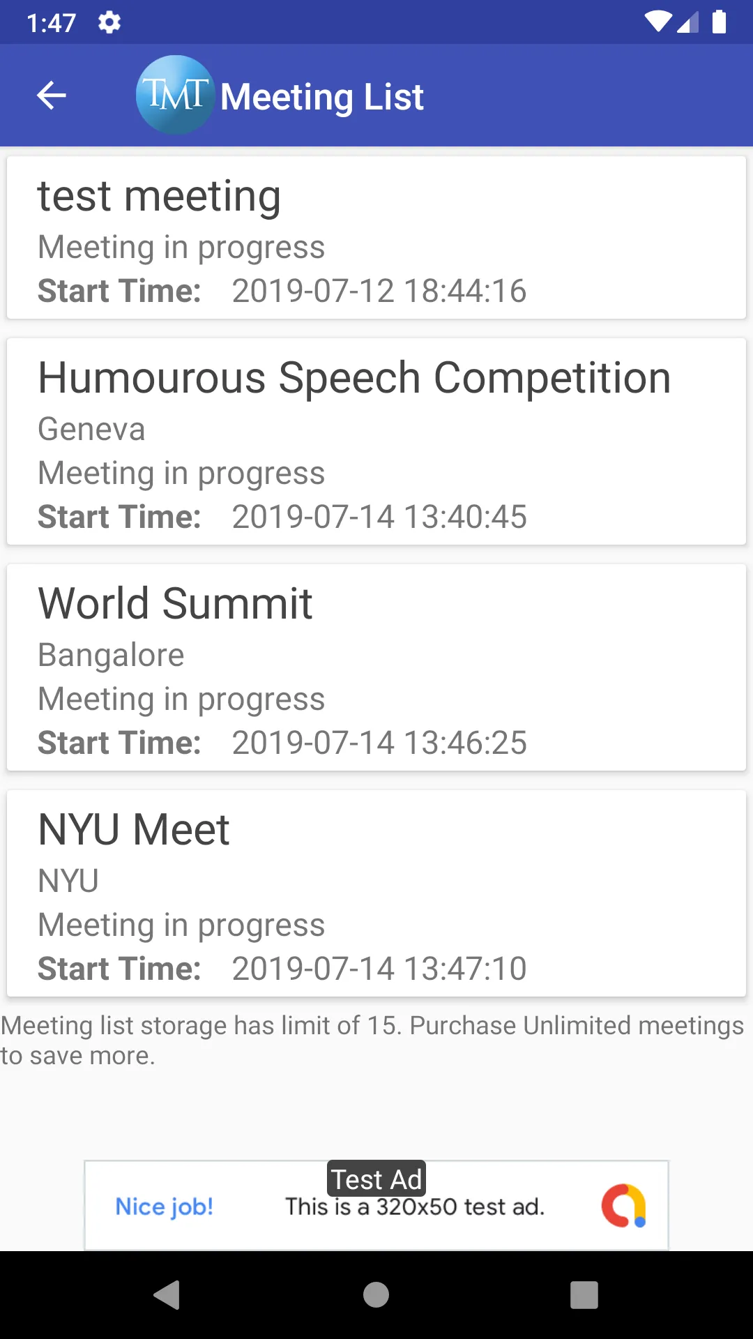 ToastMasters Timer App | Indus Appstore | Screenshot