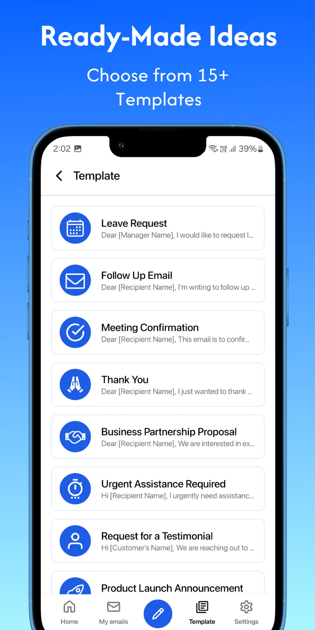 QuickMail : AI Email Writer | Indus Appstore | Screenshot