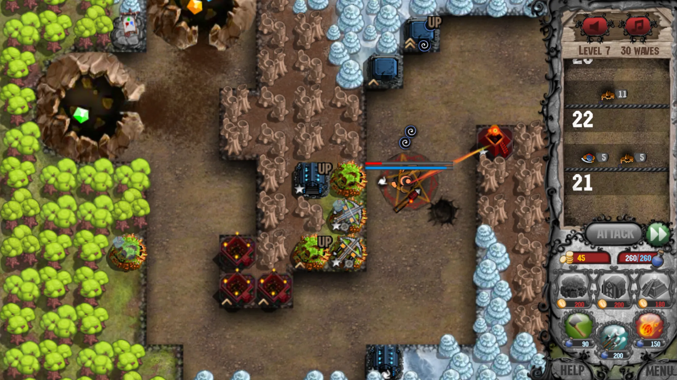 Cursed Treasure Tower Defense | Indus Appstore | Screenshot