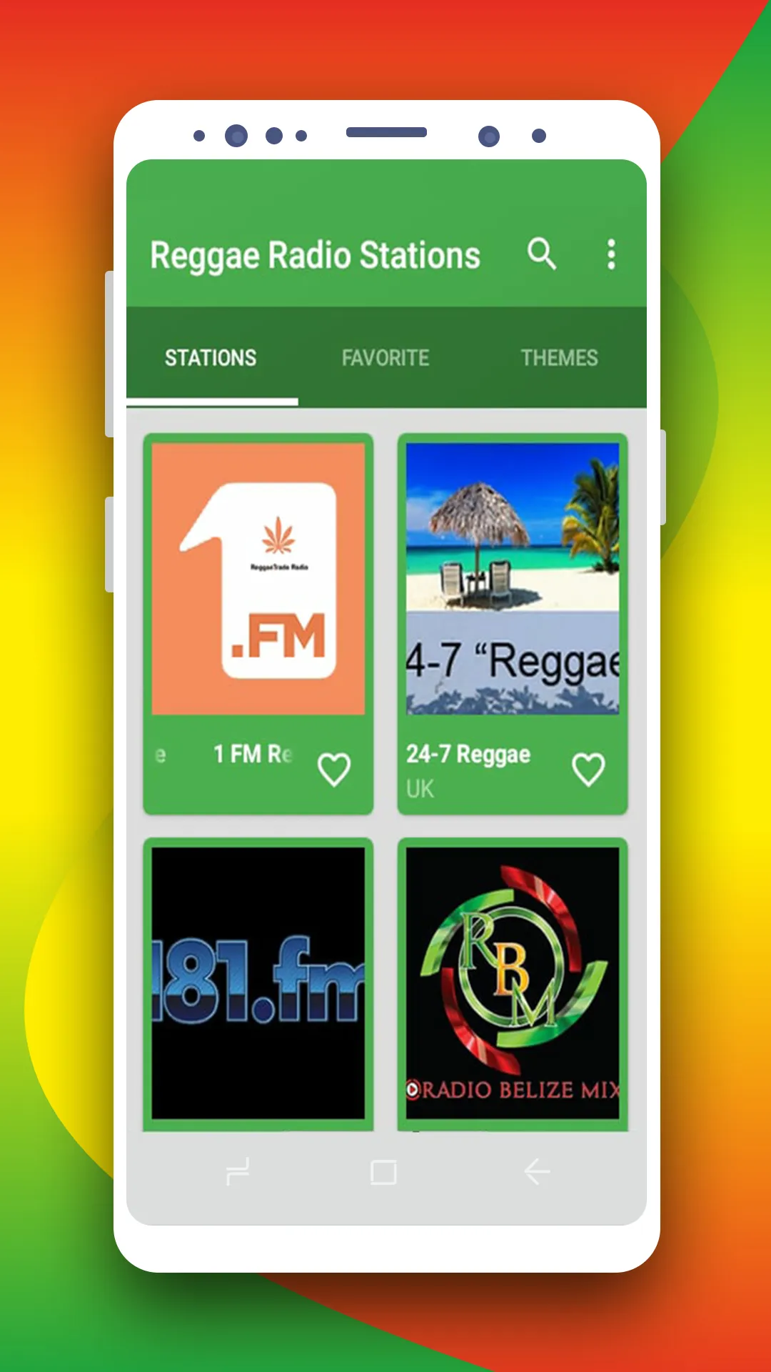 Reggae Radio Stations | Indus Appstore | Screenshot