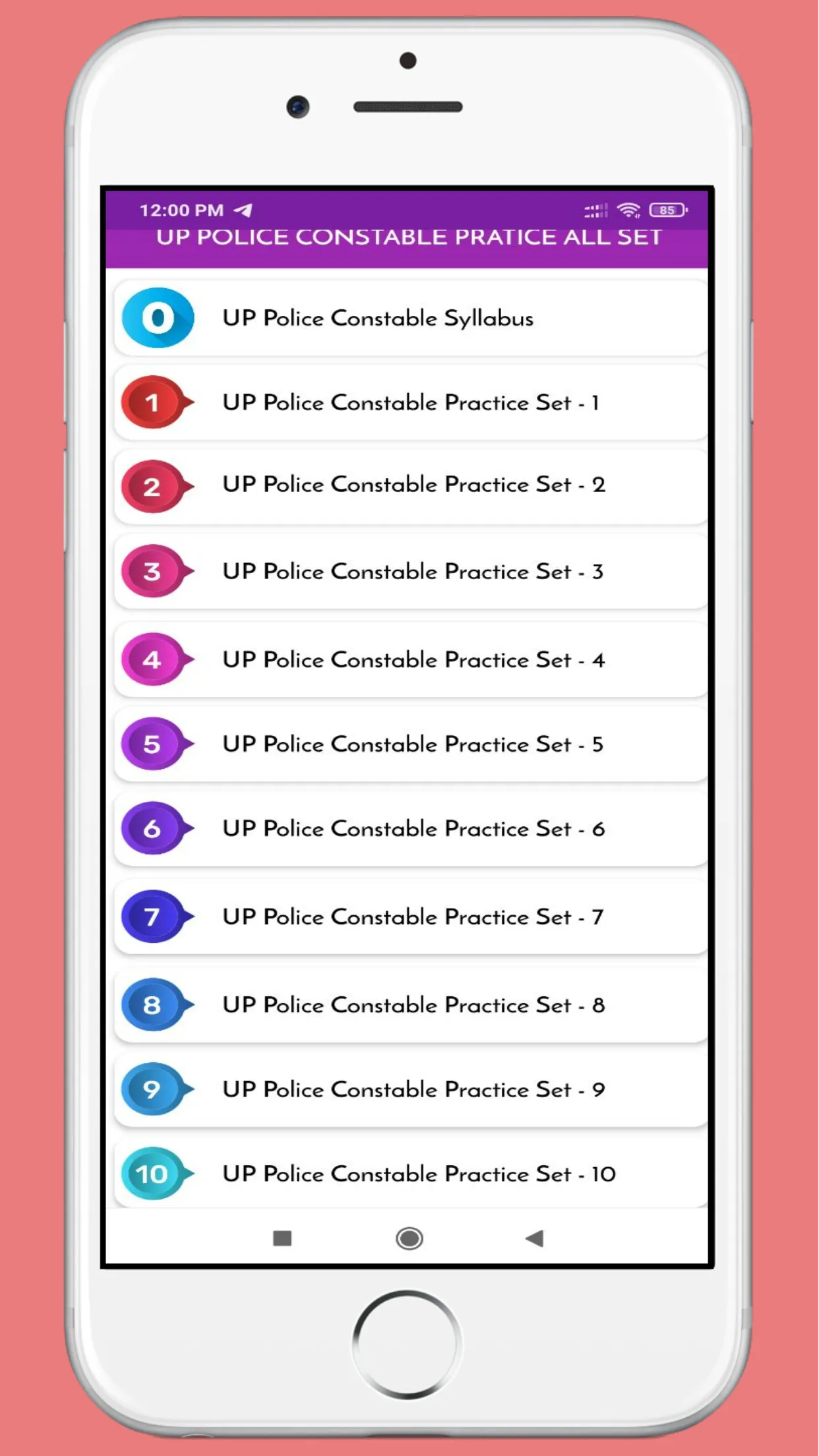 UP POLICE CONSTABLE BOOK | Indus Appstore | Screenshot