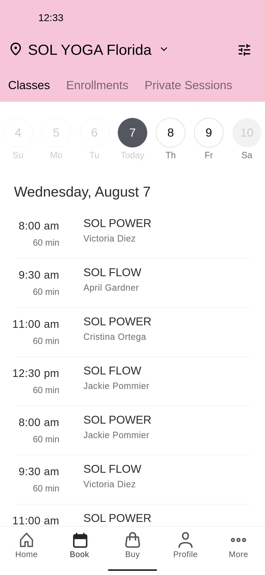 SOL YOGA Florida | Indus Appstore | Screenshot