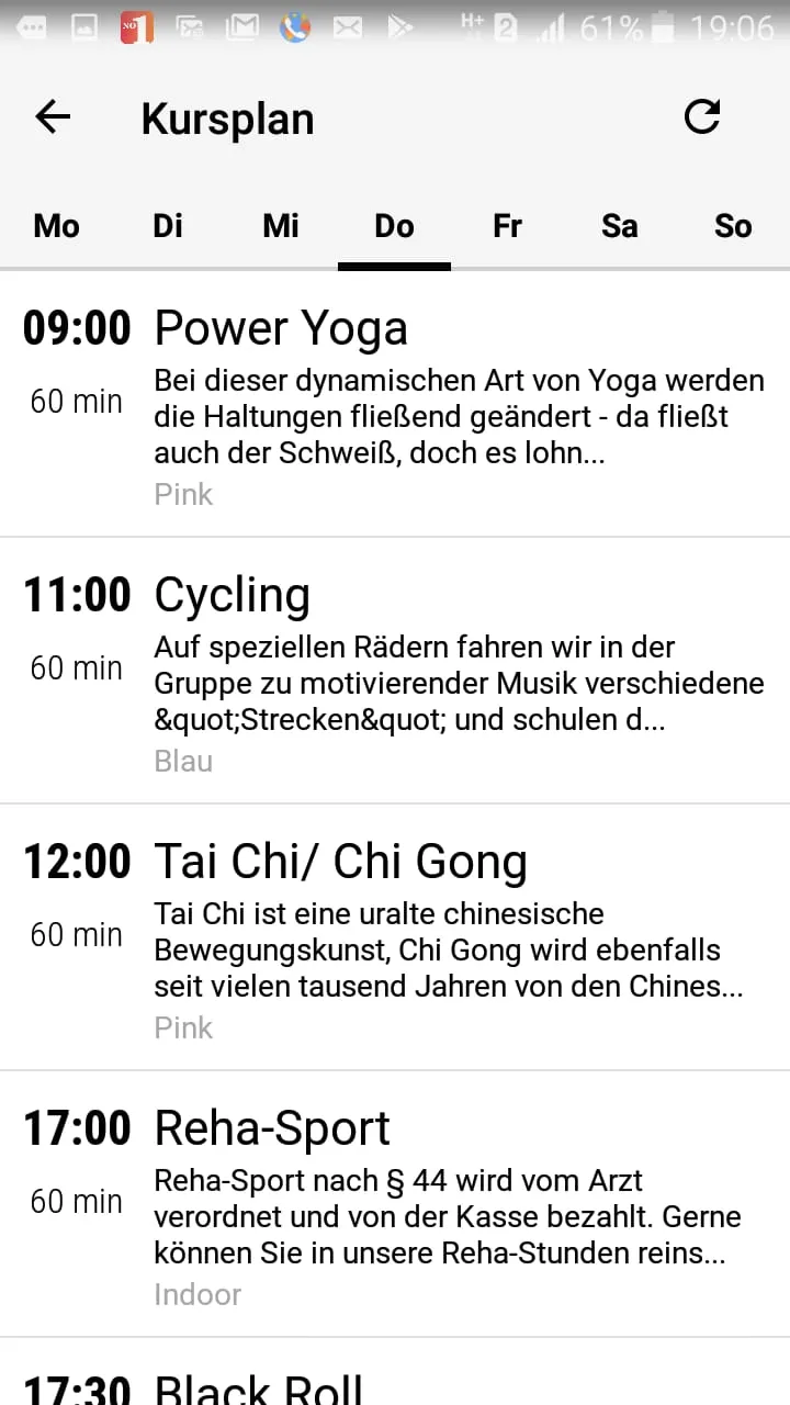 Fitness Forum Konstanz | Indus Appstore | Screenshot