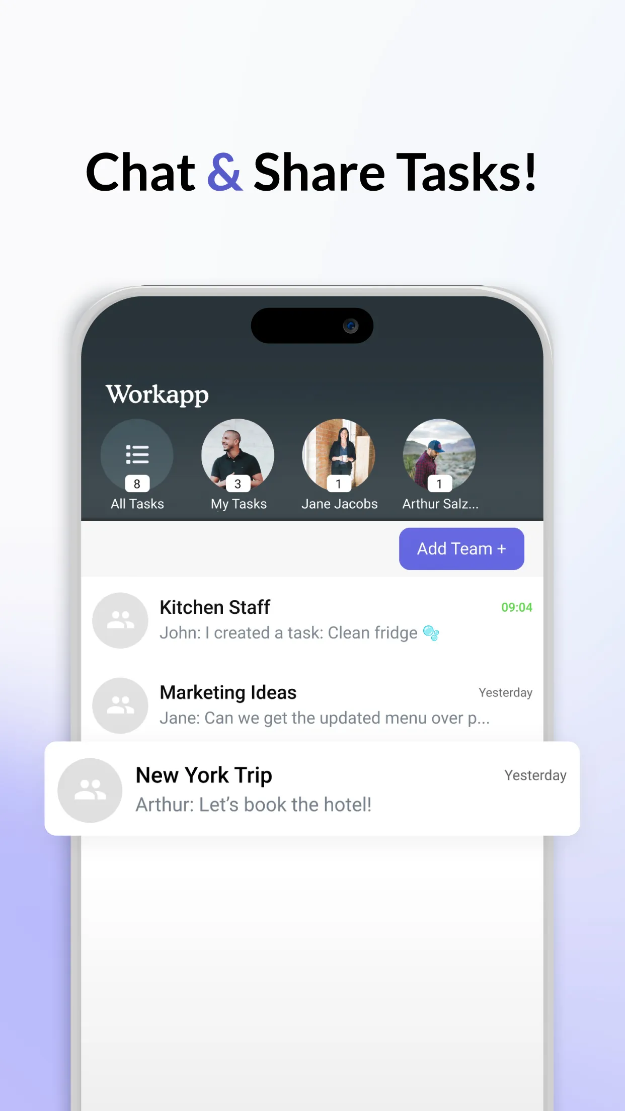 Tasks & Chat: Work App | Indus Appstore | Screenshot