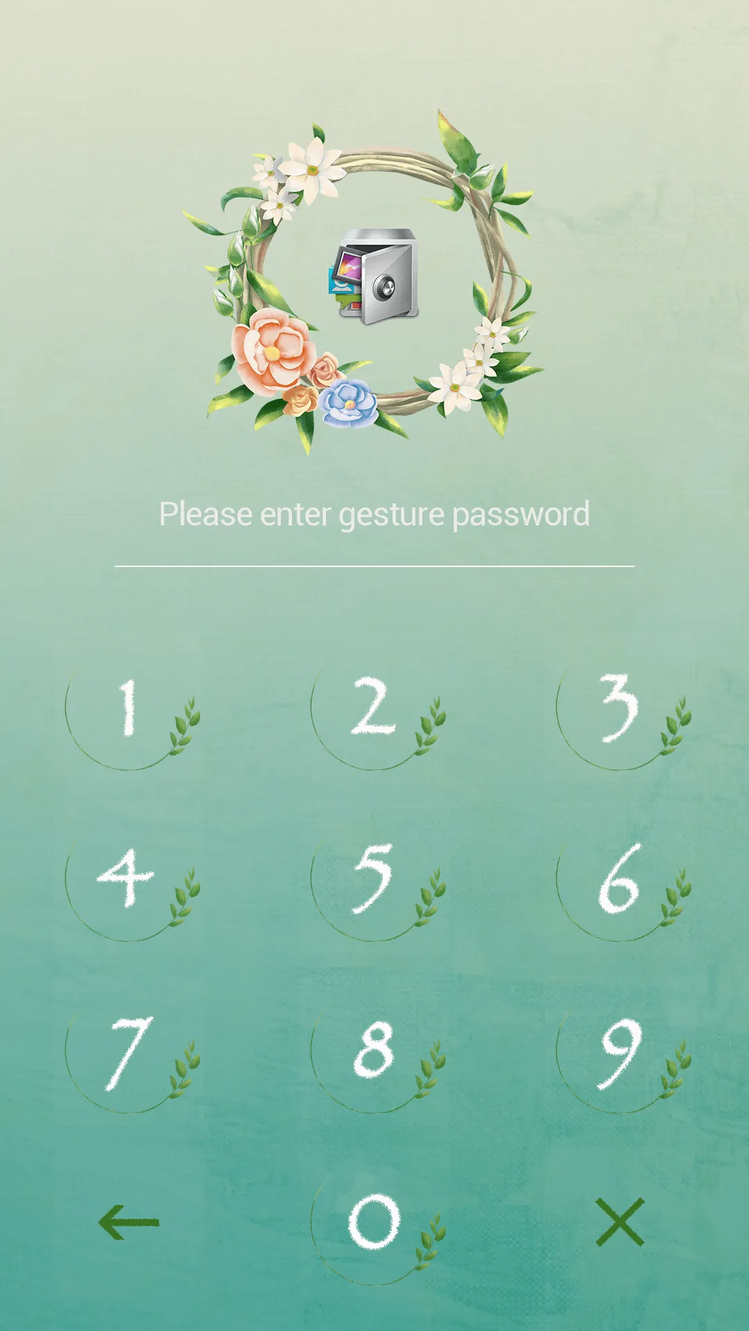 AppLock Theme Garland | Indus Appstore | Screenshot