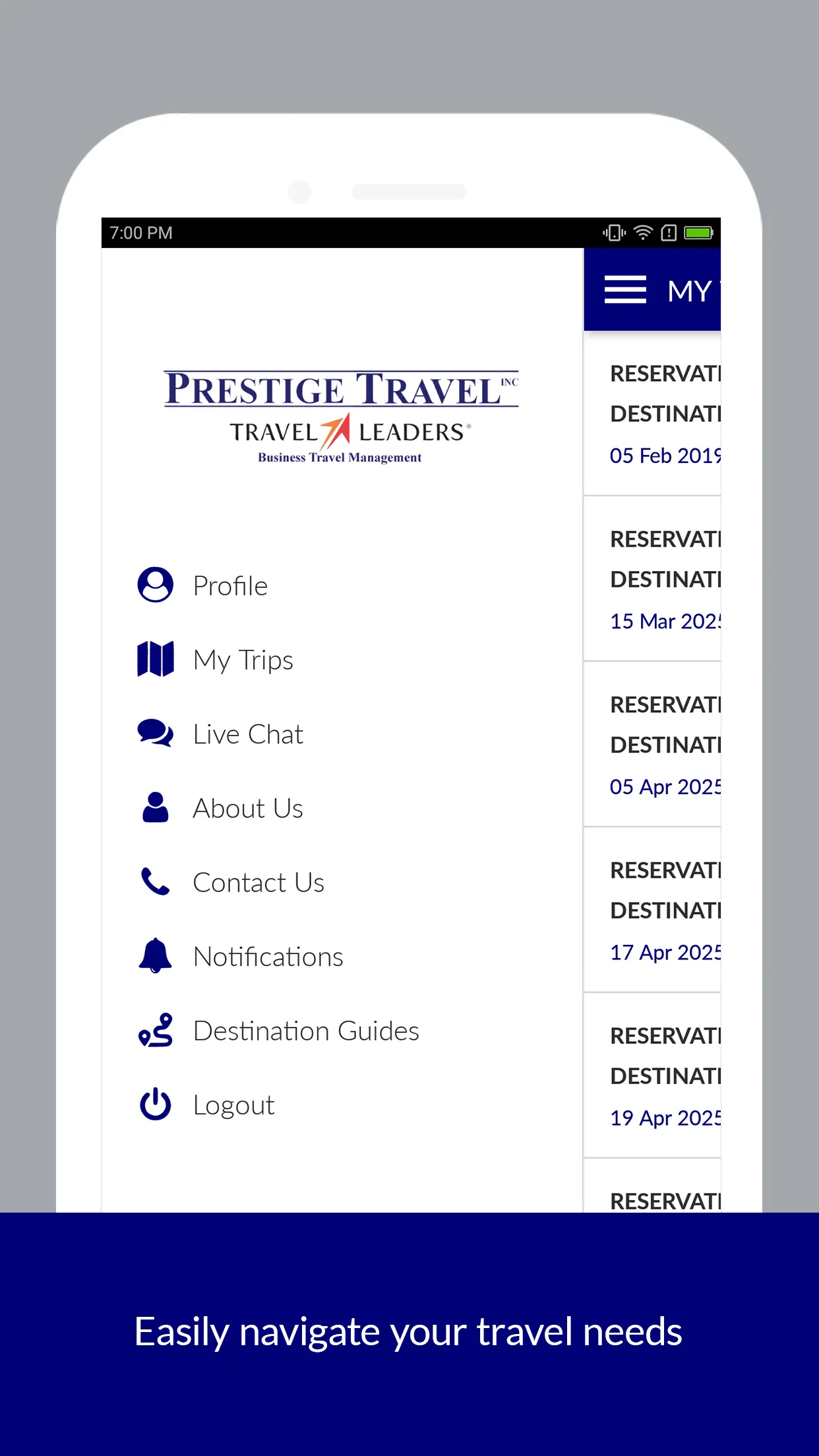 Prestige Travel | Indus Appstore | Screenshot