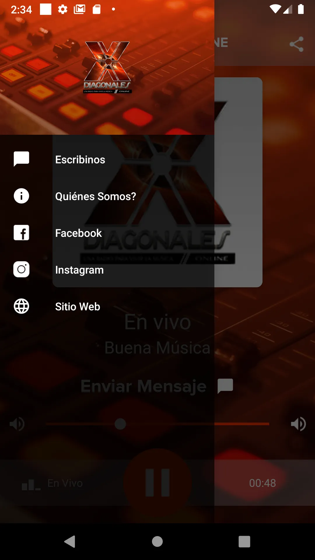 Diagonales On Line | Indus Appstore | Screenshot