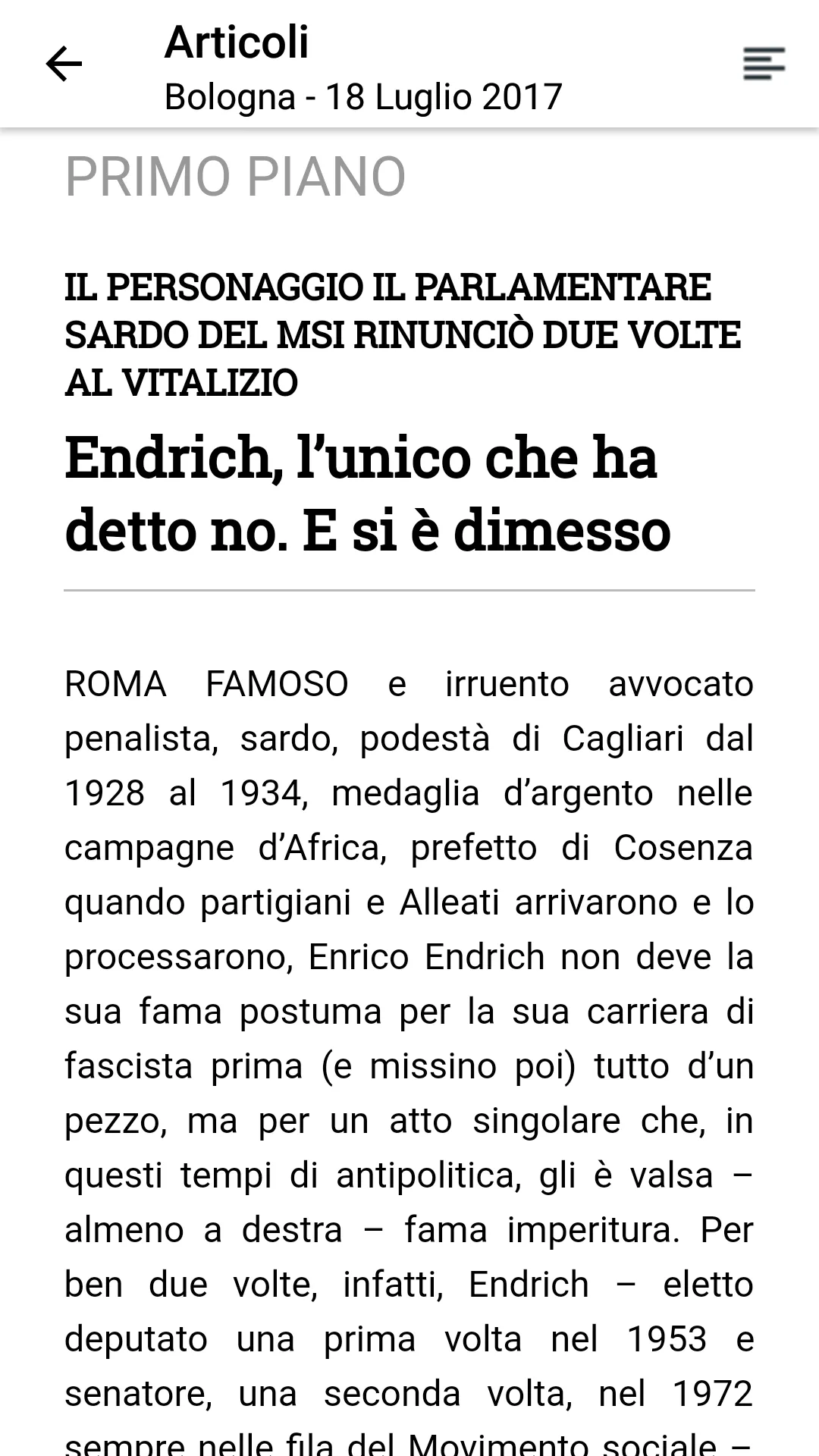 Quotidiano Nazionale | Indus Appstore | Screenshot