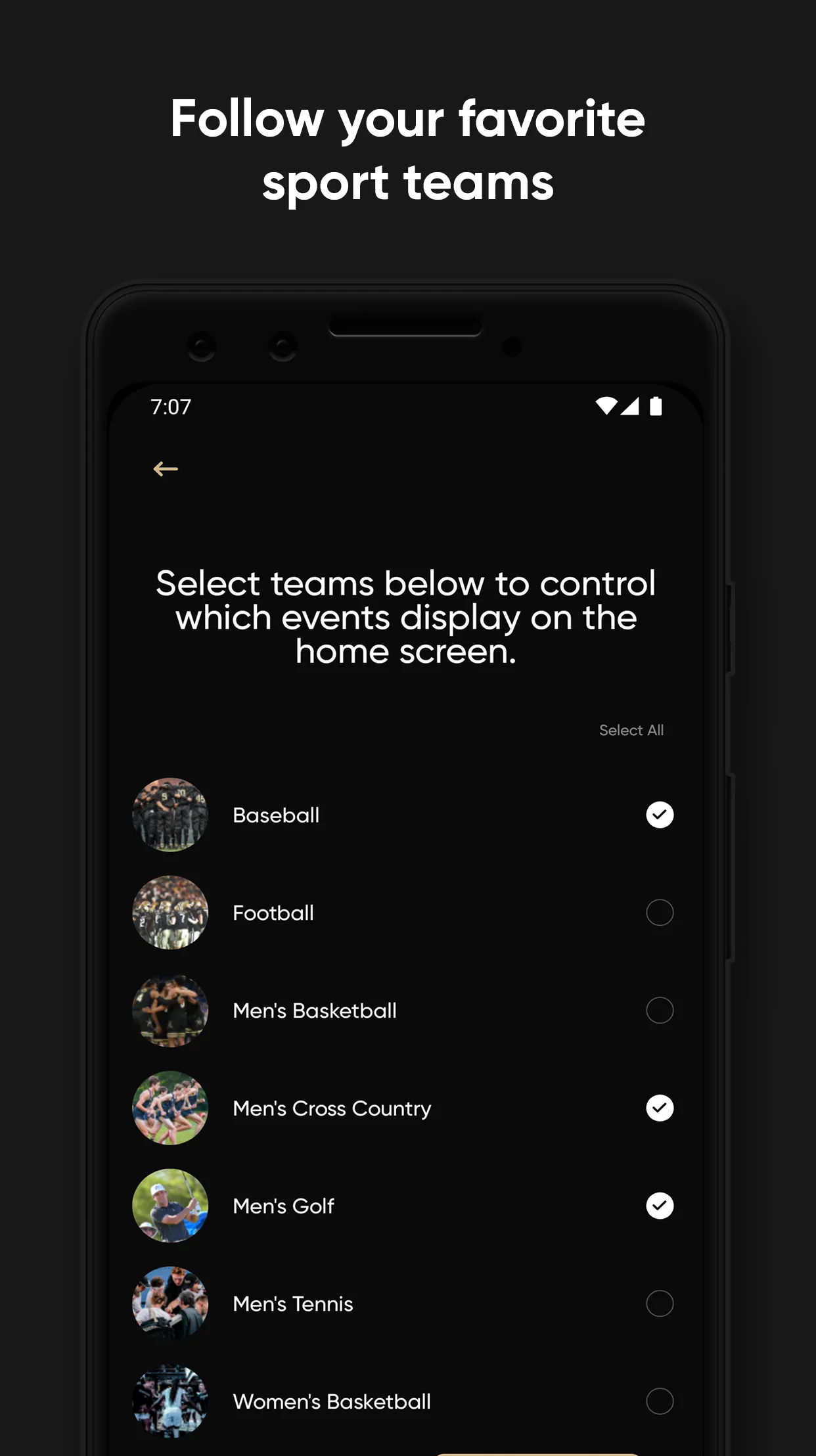 Vanderbilt Athletics | Indus Appstore | Screenshot