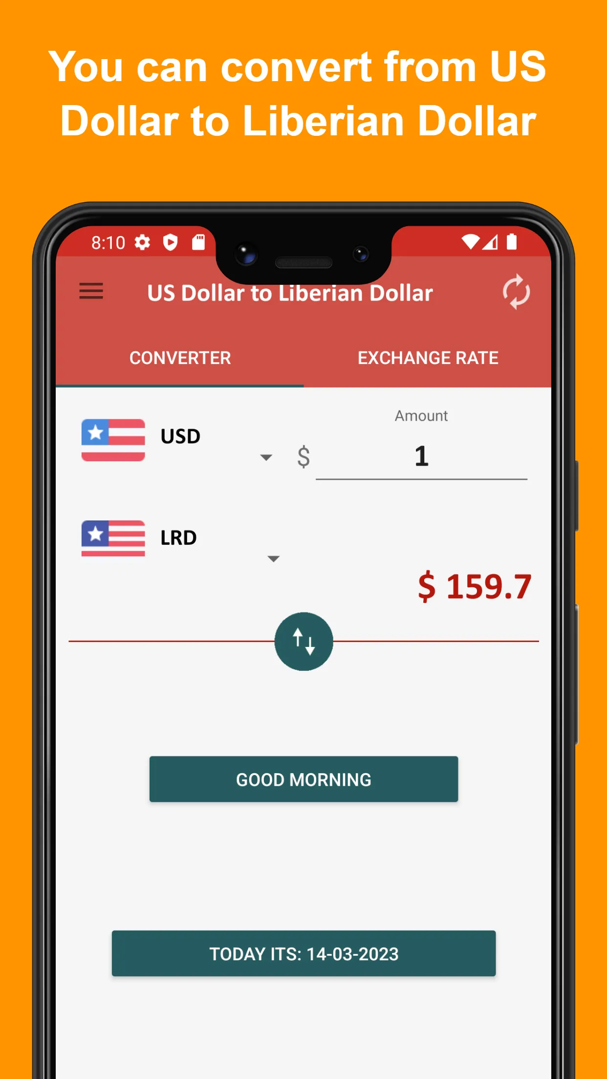 US Dollar to Liberian Dollar | Indus Appstore | Screenshot