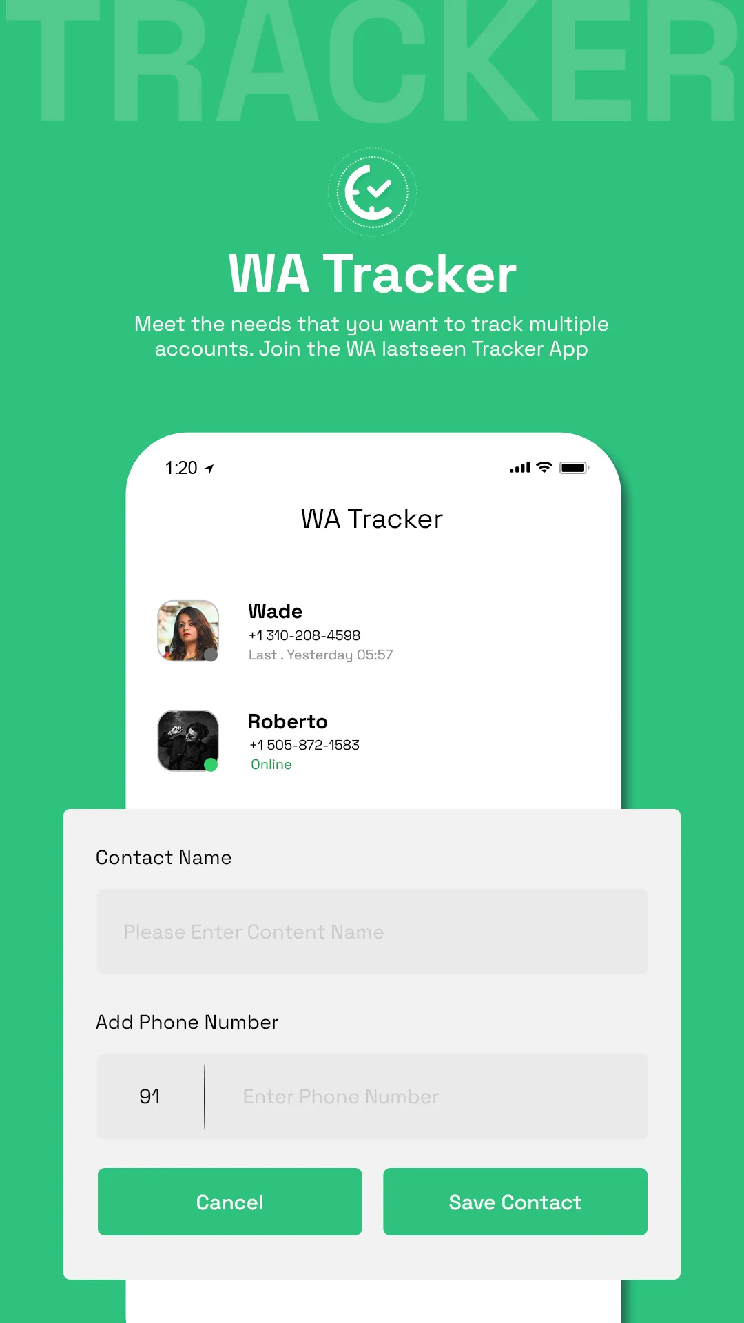 WATracker - WALastSeen Tracker | Indus Appstore | Screenshot