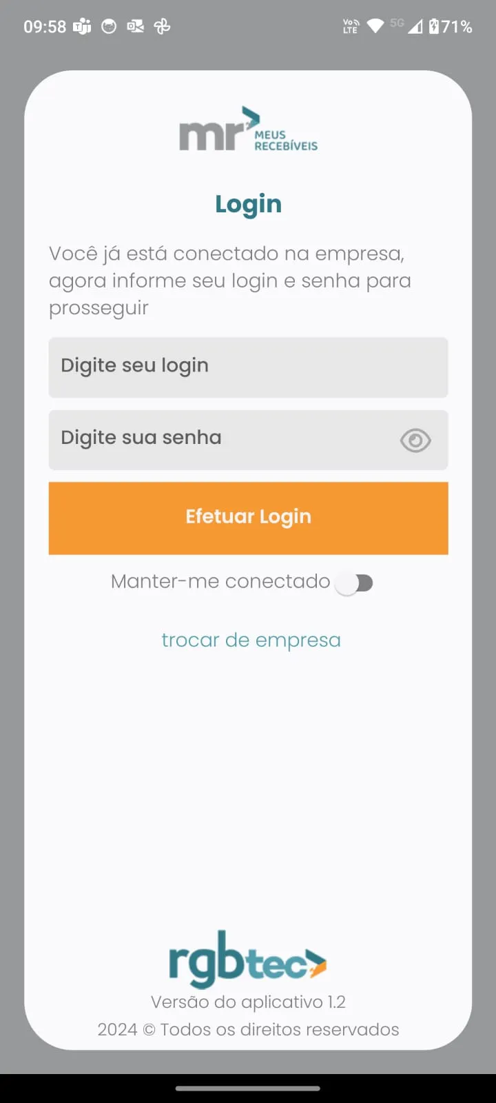 Meus Recebíveis | Indus Appstore | Screenshot