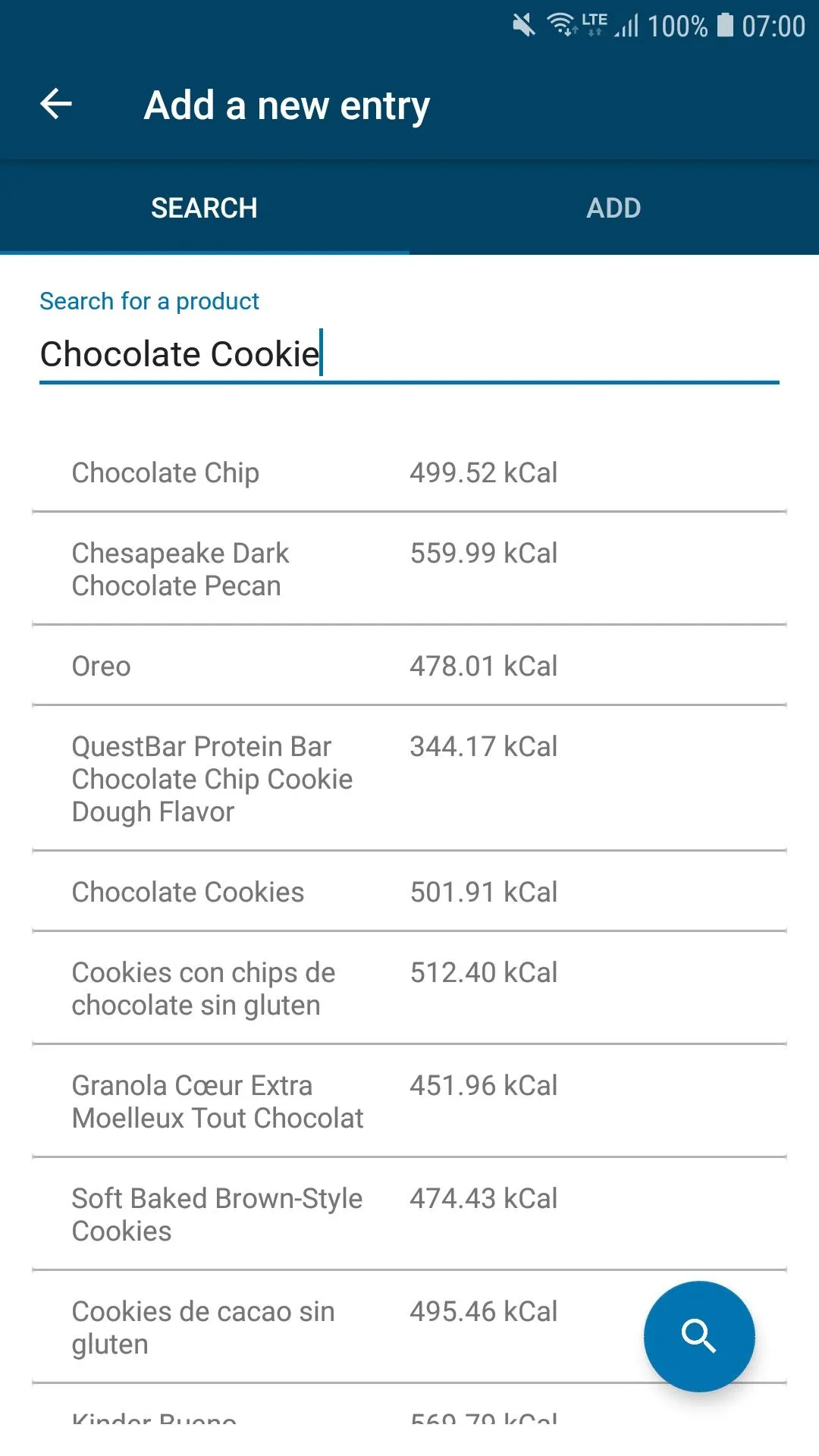 Food-Tracker (PFA) | Indus Appstore | Screenshot