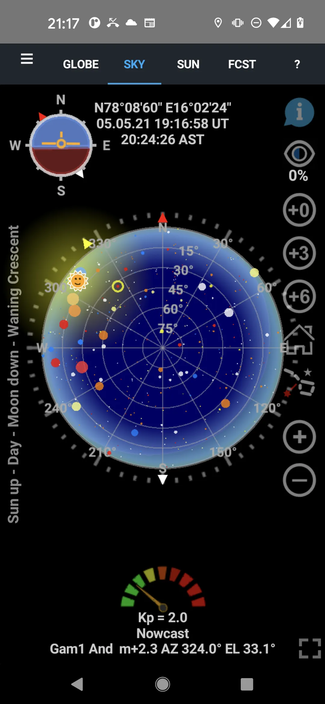 Aurora Forecast 3D | Indus Appstore | Screenshot