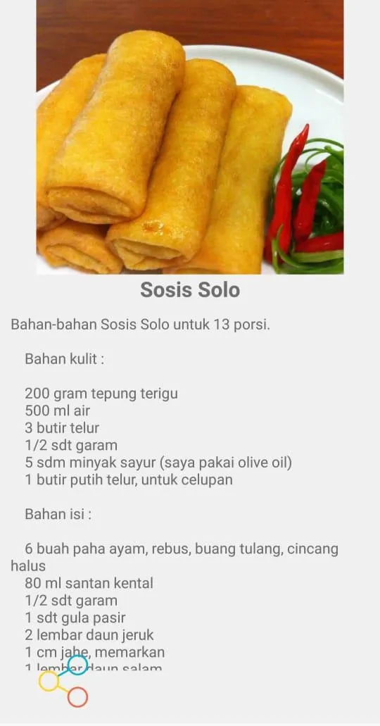 RESEP SOSIS SOLO | Indus Appstore | Screenshot