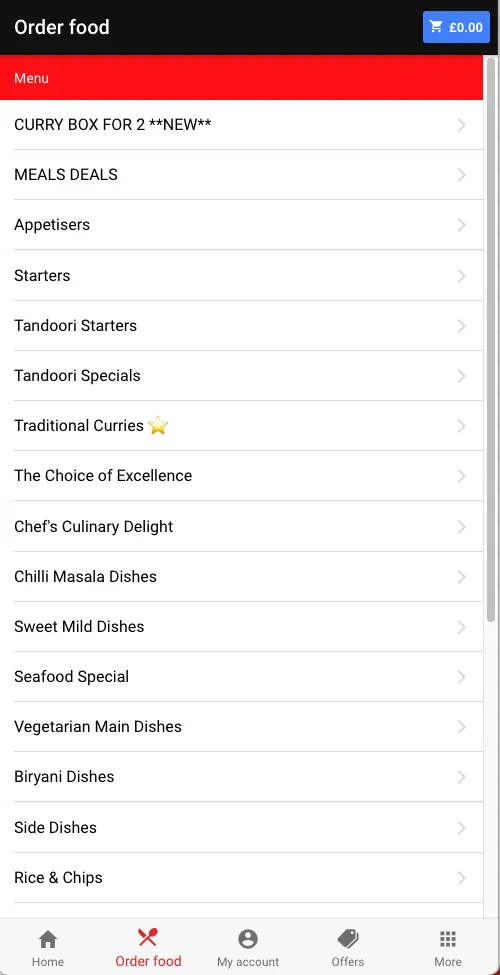 Anika Indian Takeaway | Indus Appstore | Screenshot