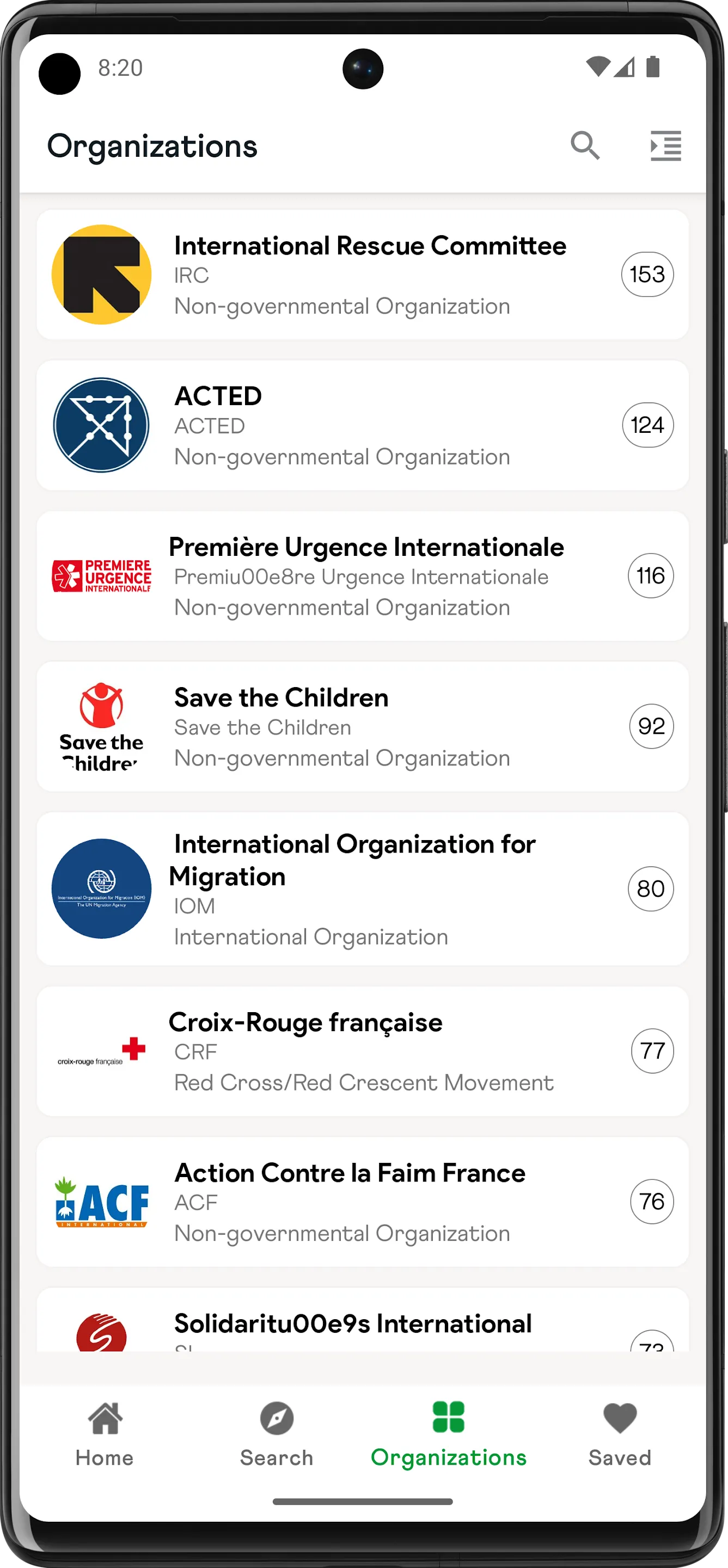 Humanitarian Jobs | Indus Appstore | Screenshot