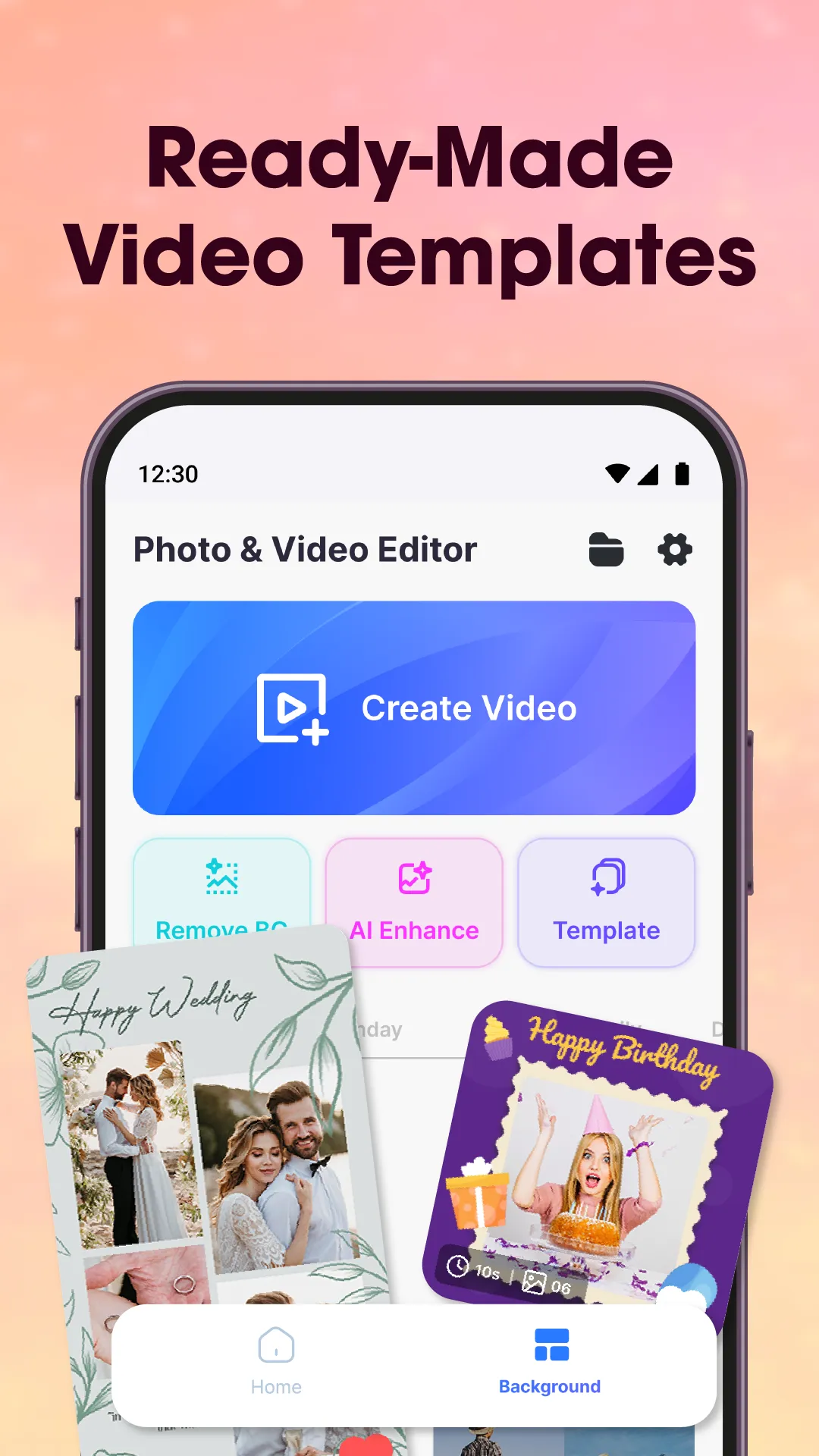 Photo Editor Video Maker Music | Indus Appstore | Screenshot