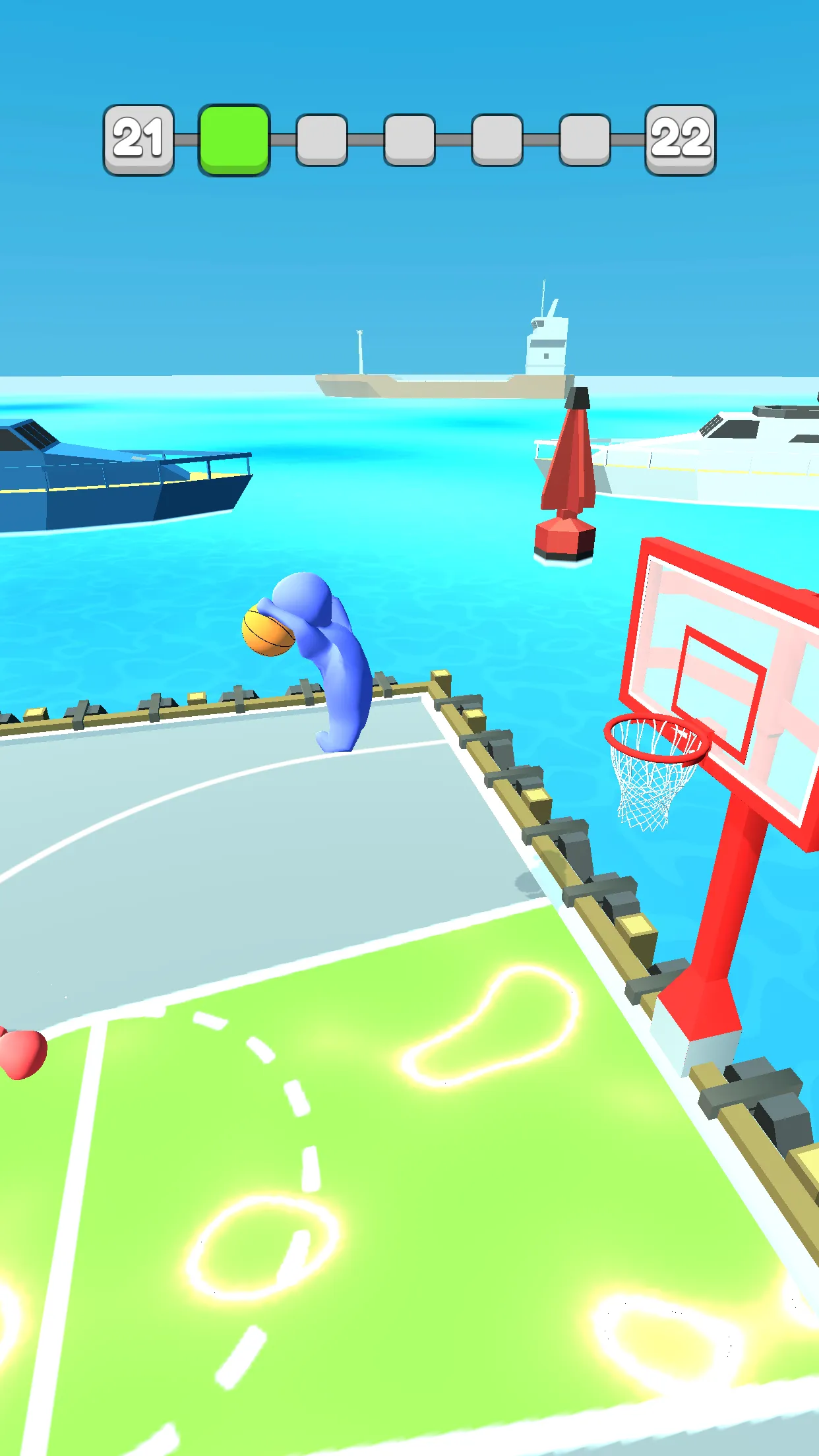 Basket Dunk 3D | Indus Appstore | Screenshot