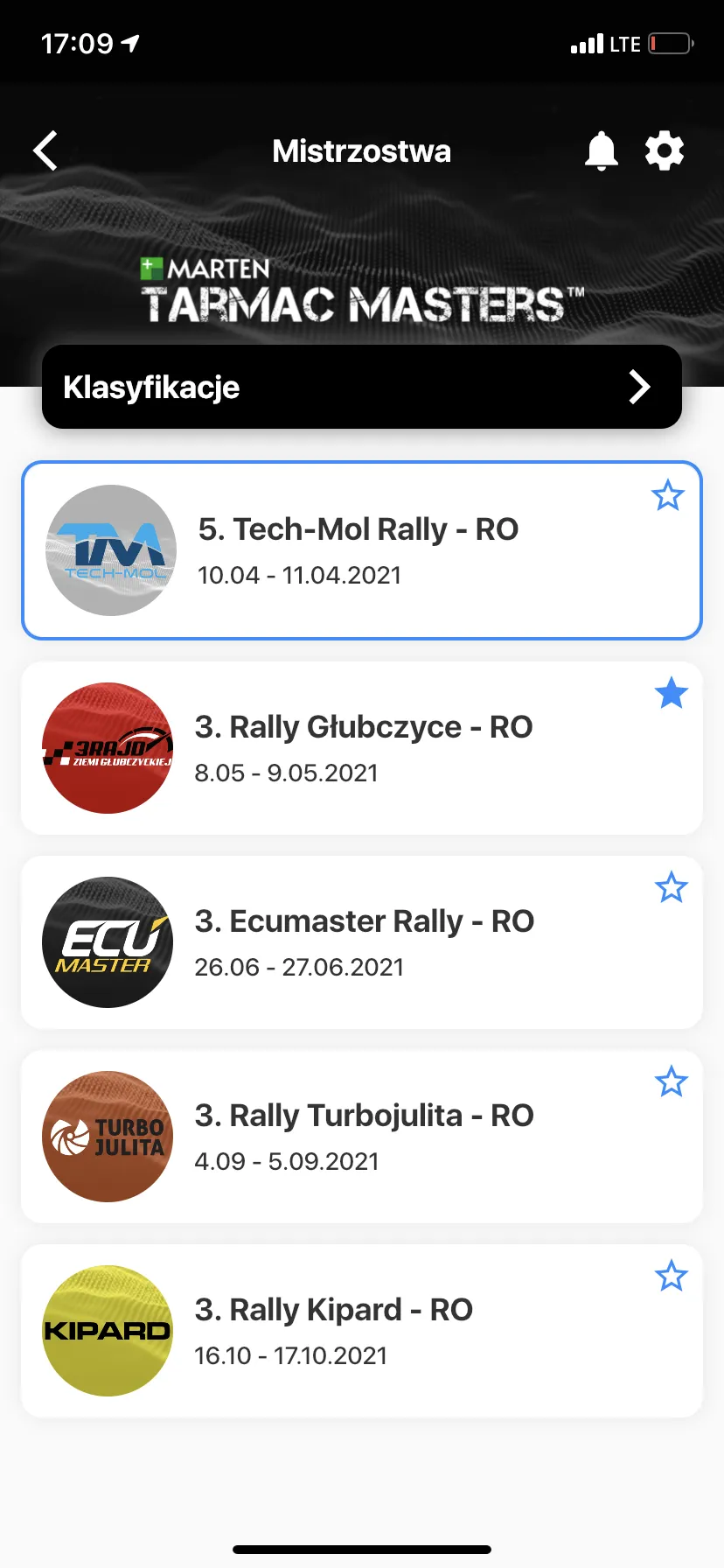 Rally Control App | Indus Appstore | Screenshot