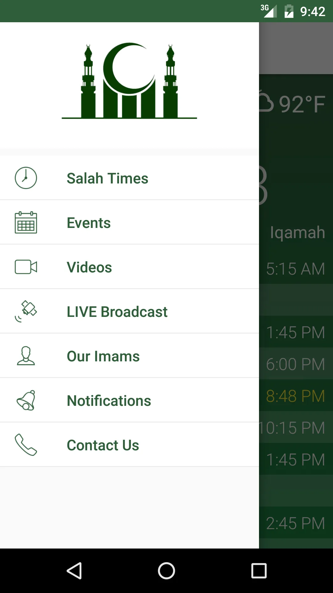 Irving Masjid | Indus Appstore | Screenshot