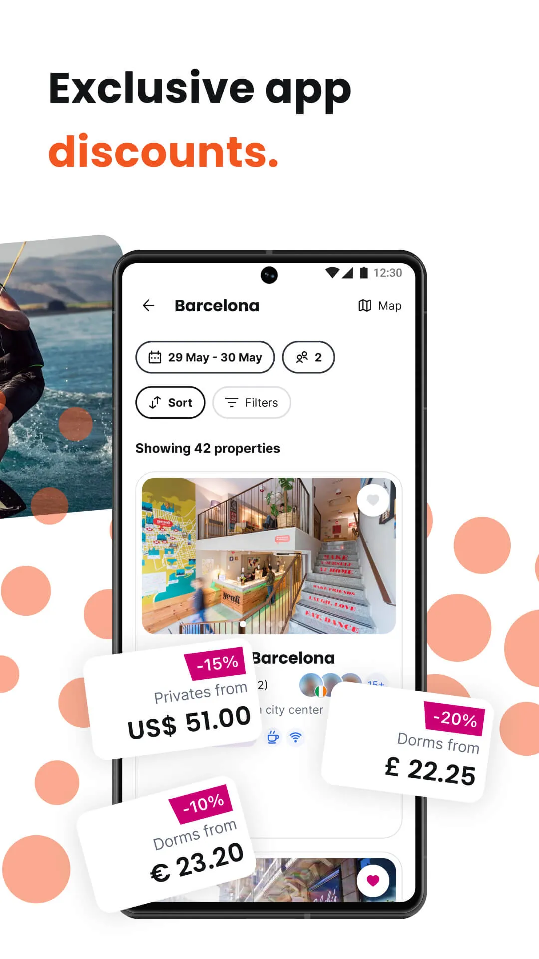 Hostelworld: Hostel Travel App | Indus Appstore | Screenshot