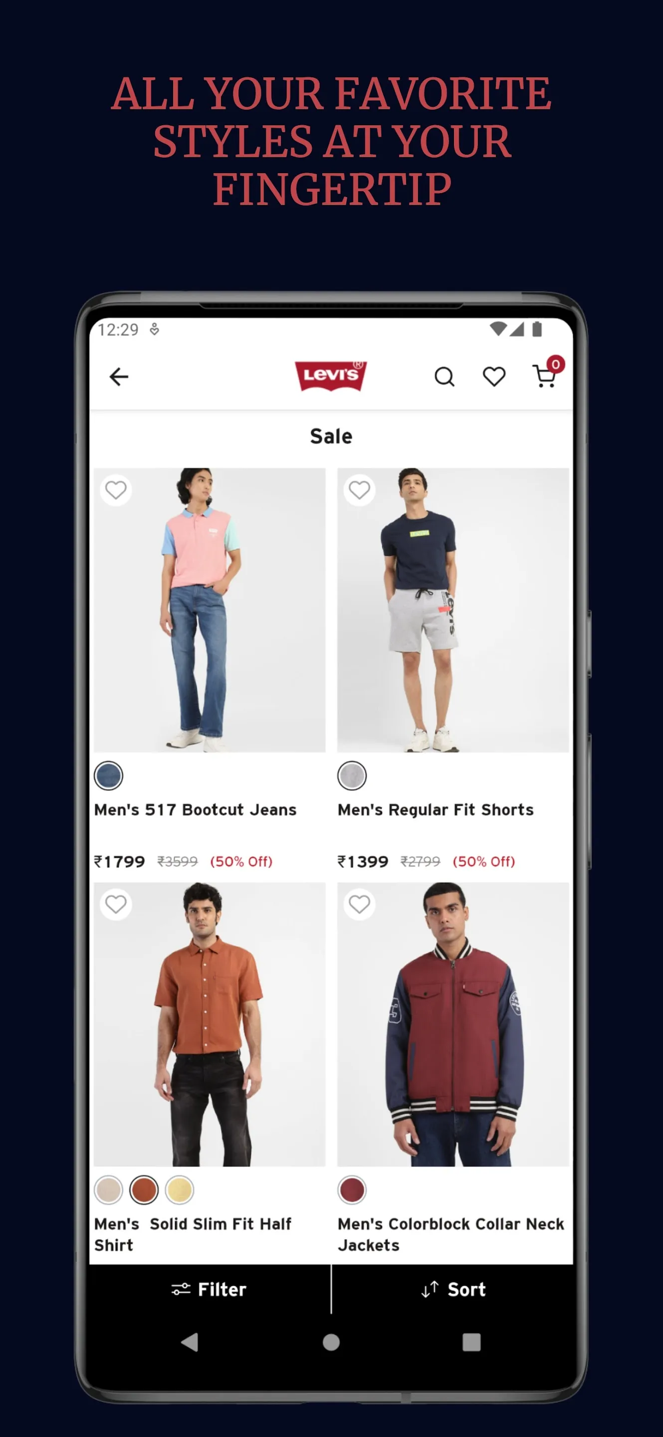 Levi's® India | Indus Appstore | Screenshot