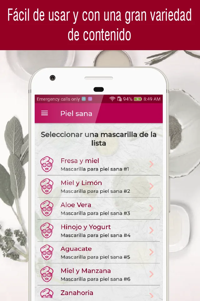 mascarillas caseras para cara | Indus Appstore | Screenshot